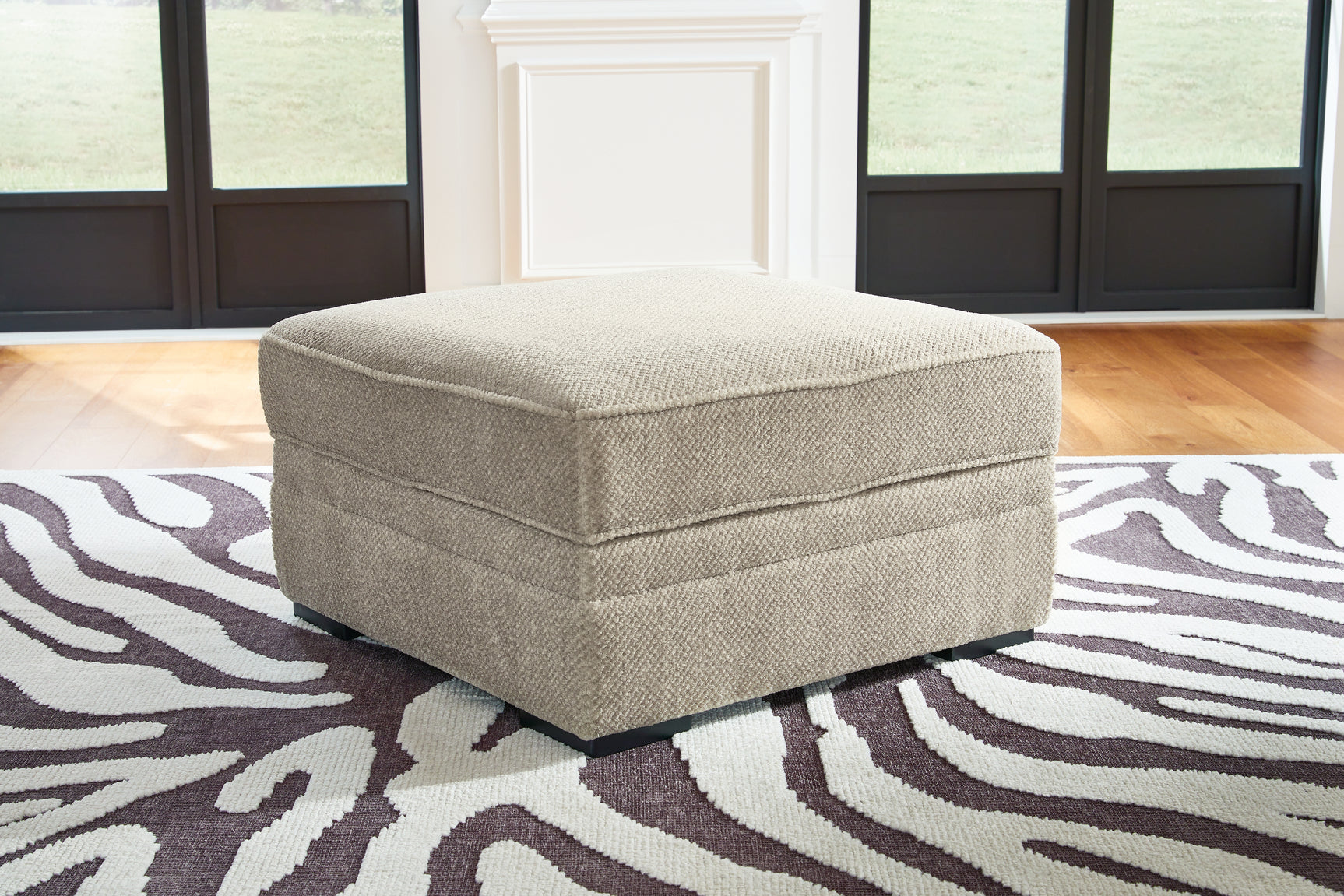 Sam's Furniture - Ashley Furniture - Calnita Living Room - Ottoman With Storage / Sisal - 2050211