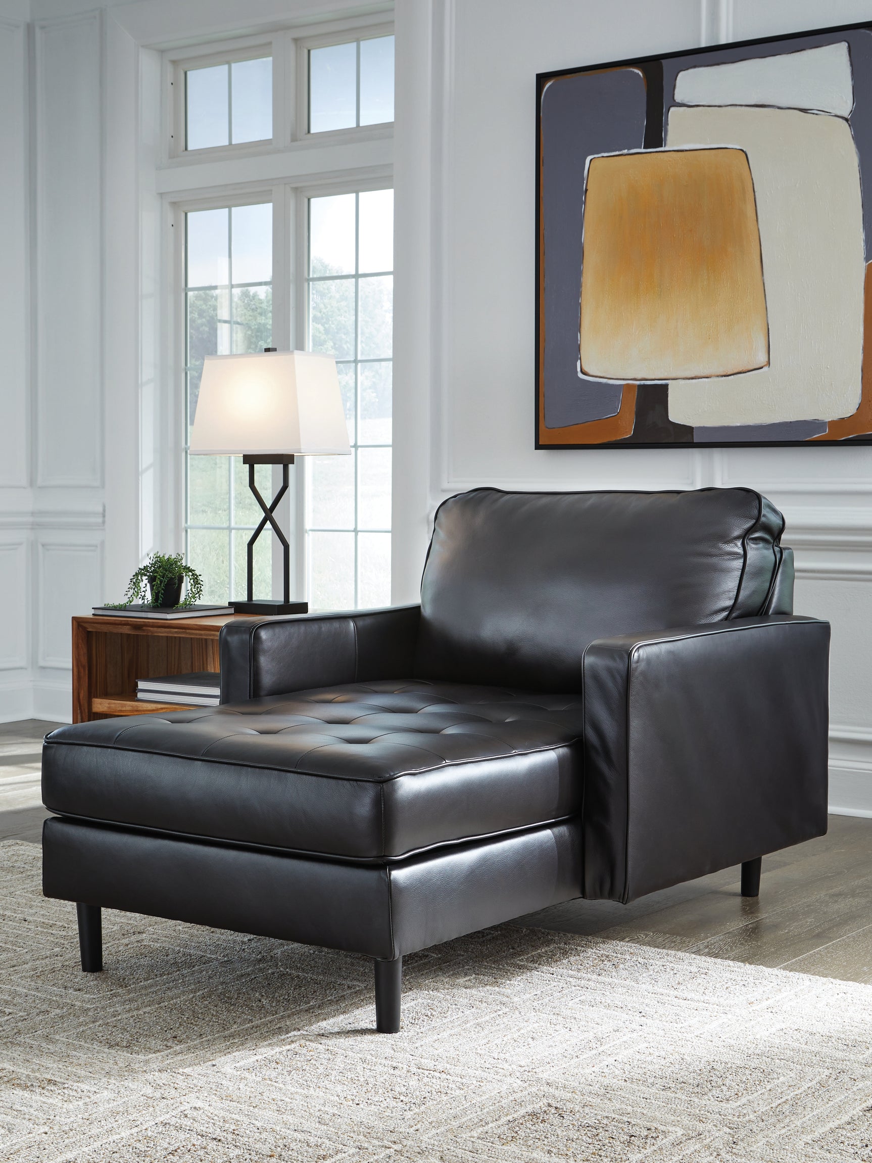 Sam's Furniture - Ashley Furniture - Bryceview Living Room - Chaise / Onyx - 2120515