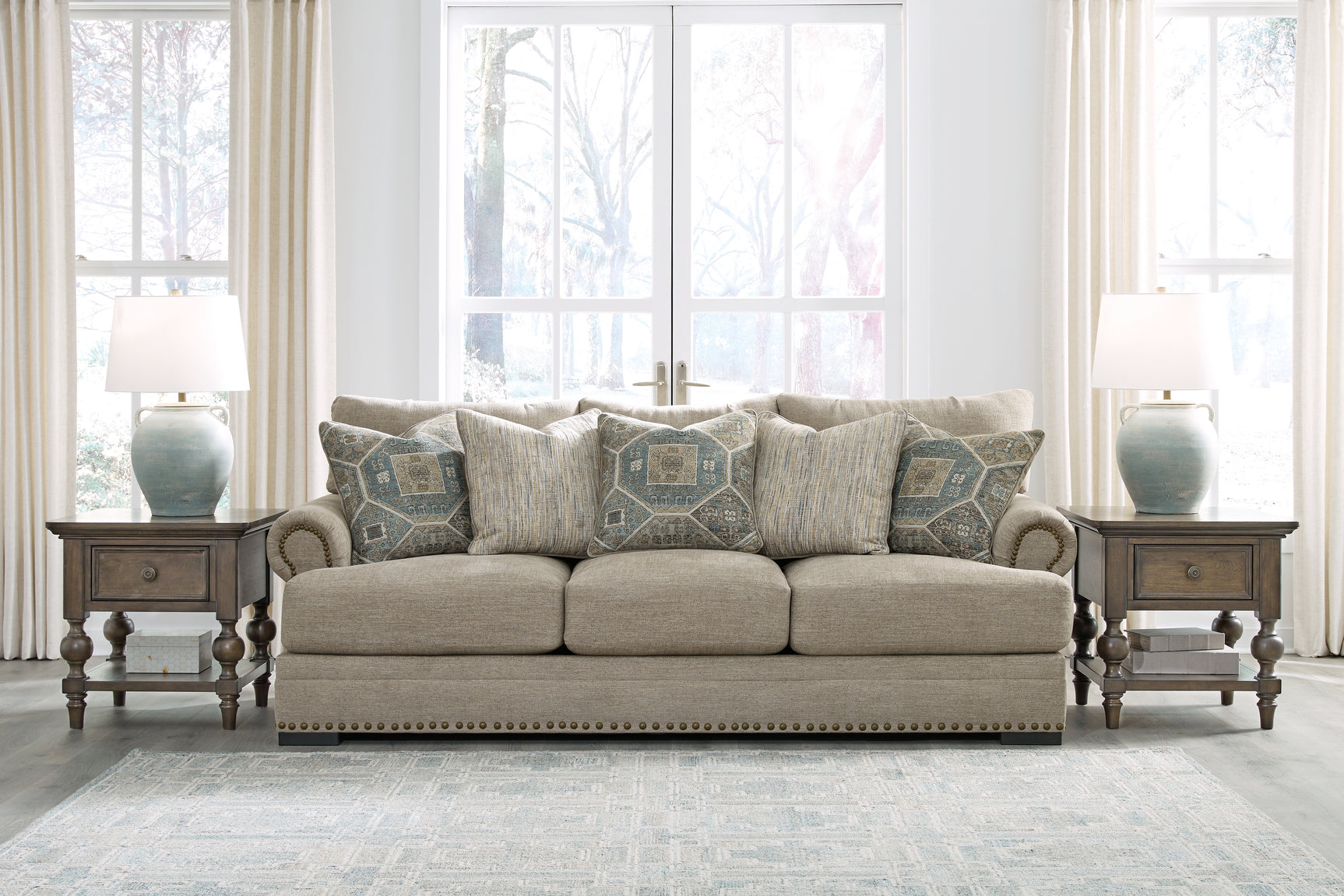 Sam's Furniture - Ashley Furniture - Galemore Living Room - Sofa / Quarry - 2700438