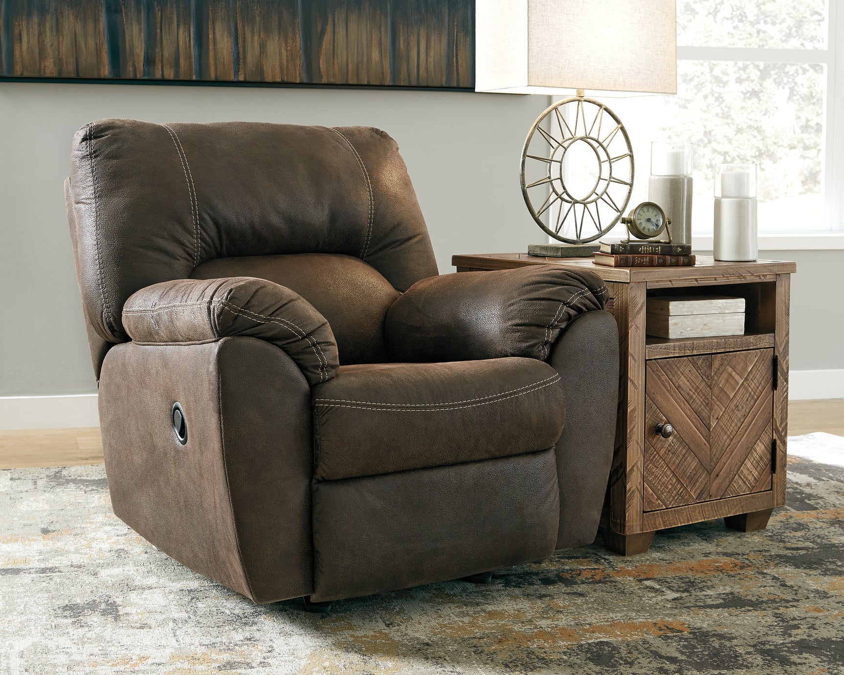 Sam's Furniture - Ashley Furniture - Tambo Living Room - Rocker Recliner / Canyon - 2780225