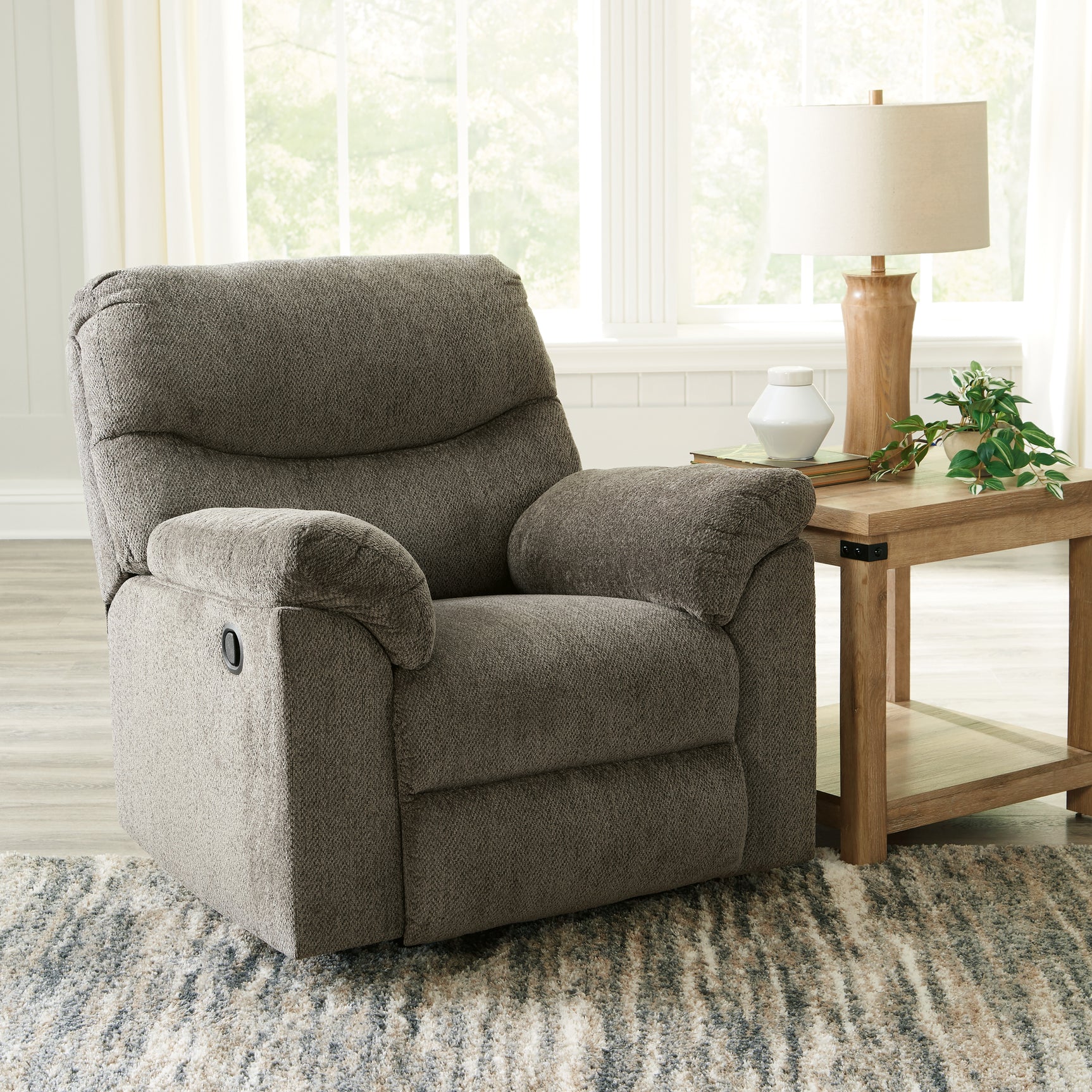 Sam's Furniture - Ashley Furniture - Alphons Living Room - Rocker Recliner / Putty - 2820125
