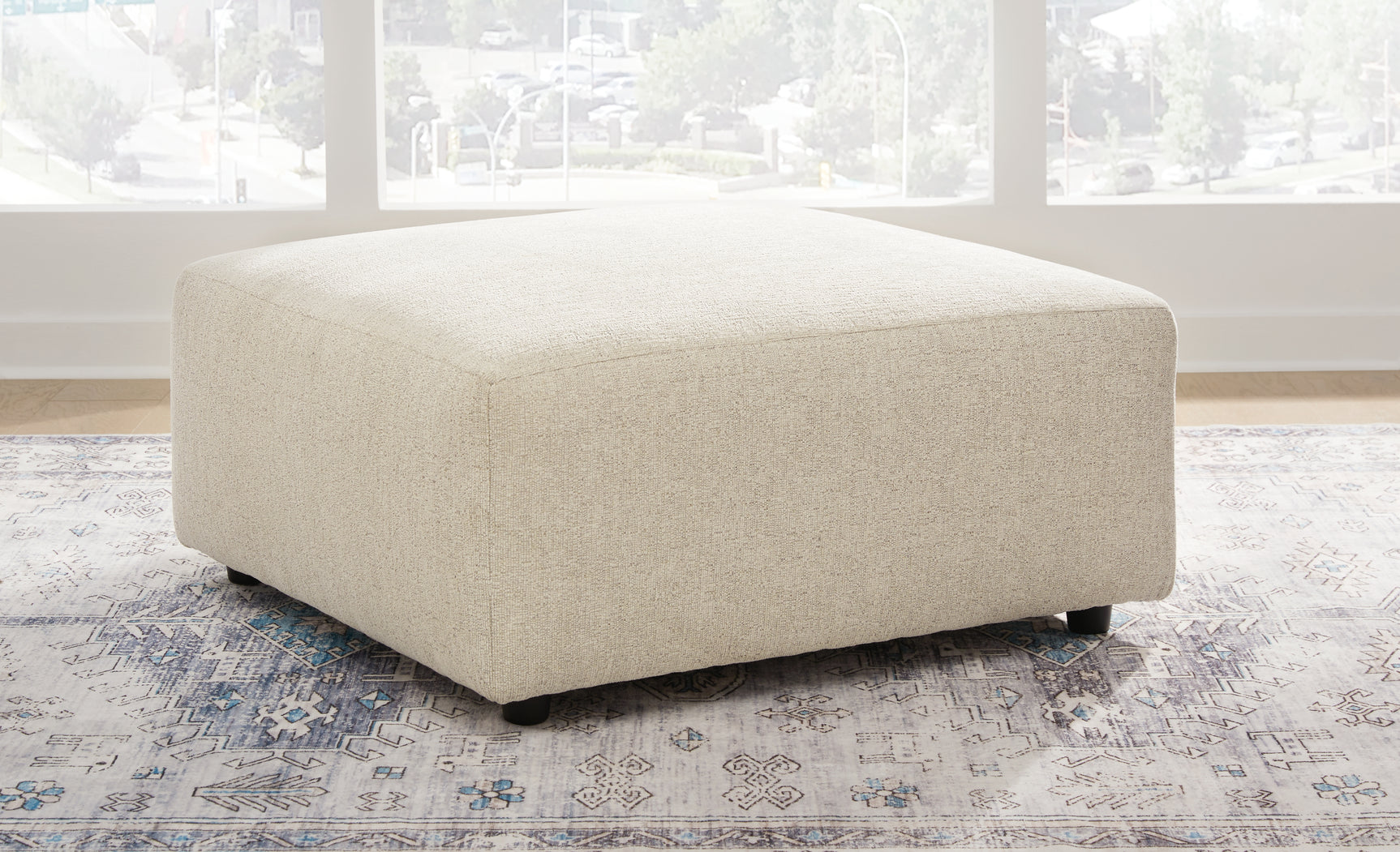 Sam's Furniture - Ashley Furniture - Edenfield Living Room - Oversized Accent Ottoman / Linen - 2900408