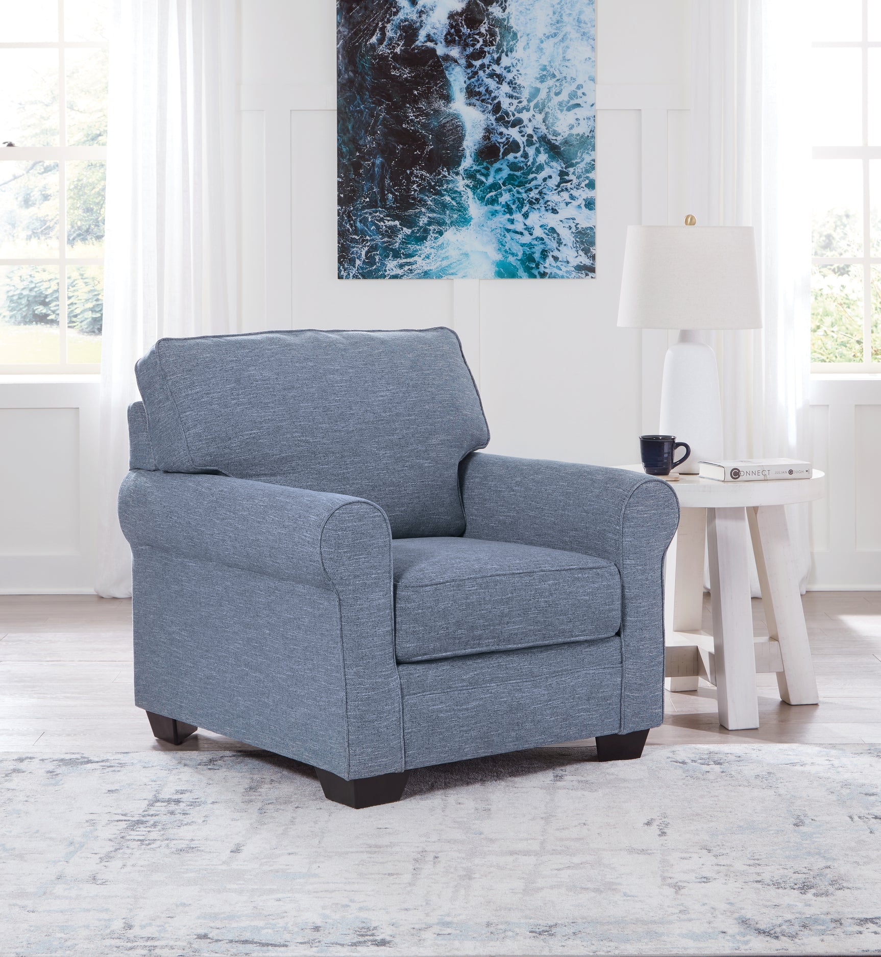 Sam's Furniture - Ashley Furniture - Carissa Manor Living Room - Chair / Denim - 3260420