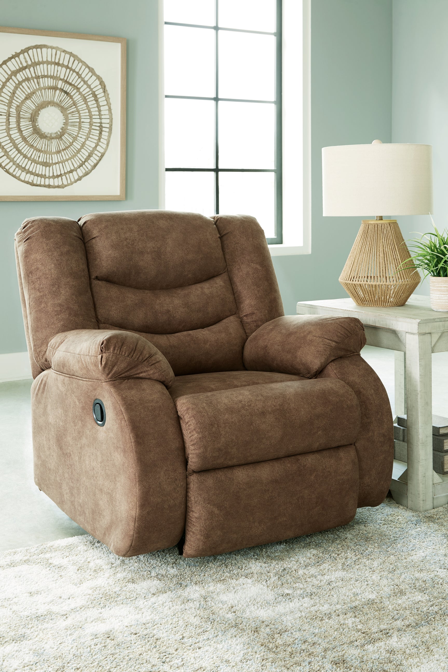 Sam's Furniture - Ashley Furniture - Partymate Living Room - Rocker Recliner / Brindle - 3690225