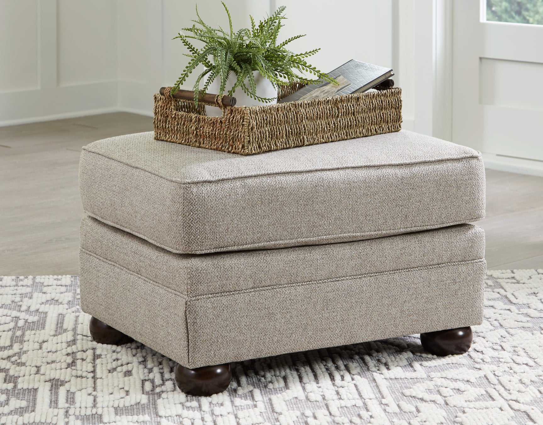 Sam's Furniture - Ashley Furniture - Gaelon Living Room - Ottoman / Dune - 3730714