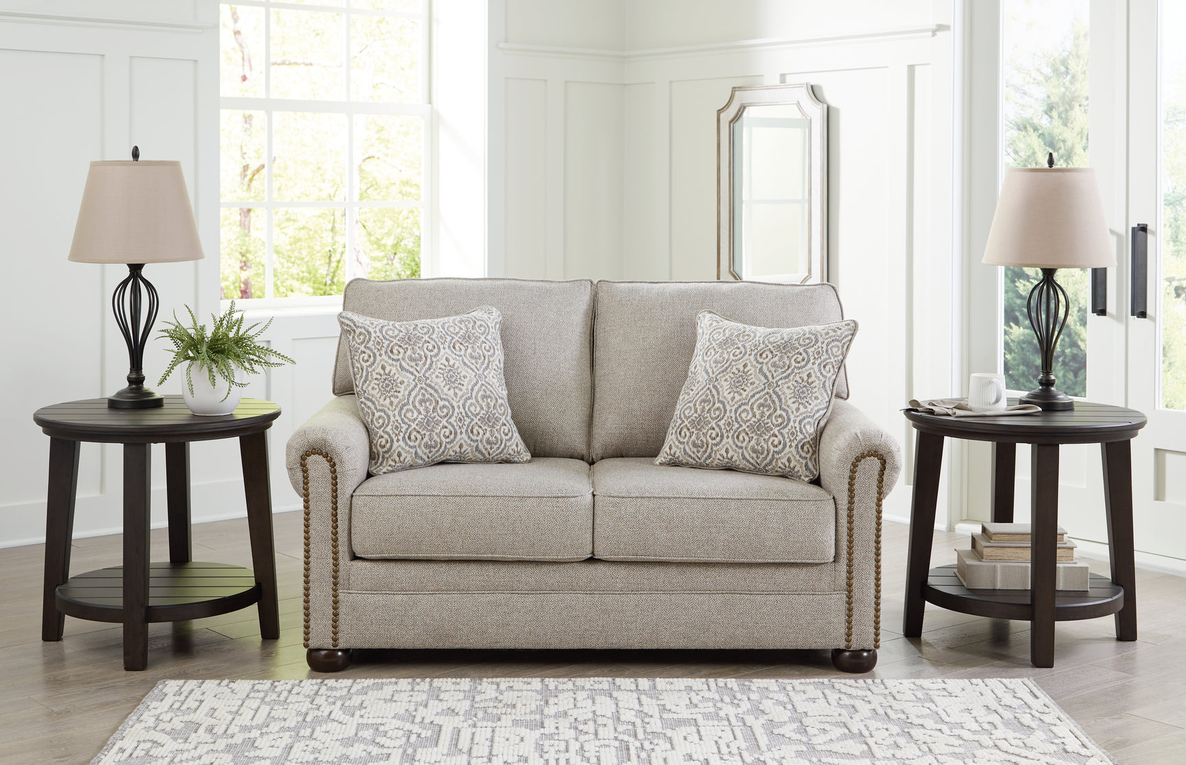 Sam's Furniture - Ashley Furniture - Gaelon Living Room - Loveseat / Dune - 3730735