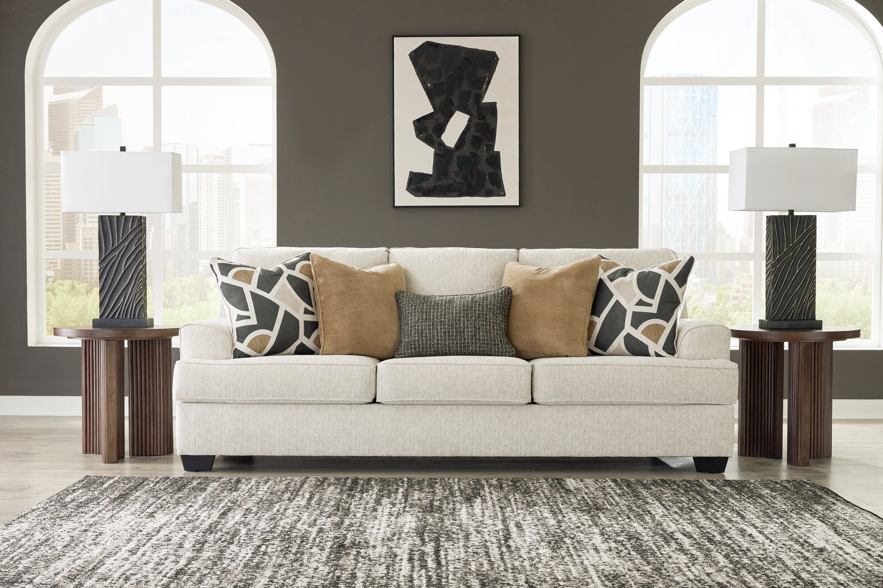 Sam's Furniture - Ashley Furniture - Heartcort Living Room - Sofa / Quartz - 4460438