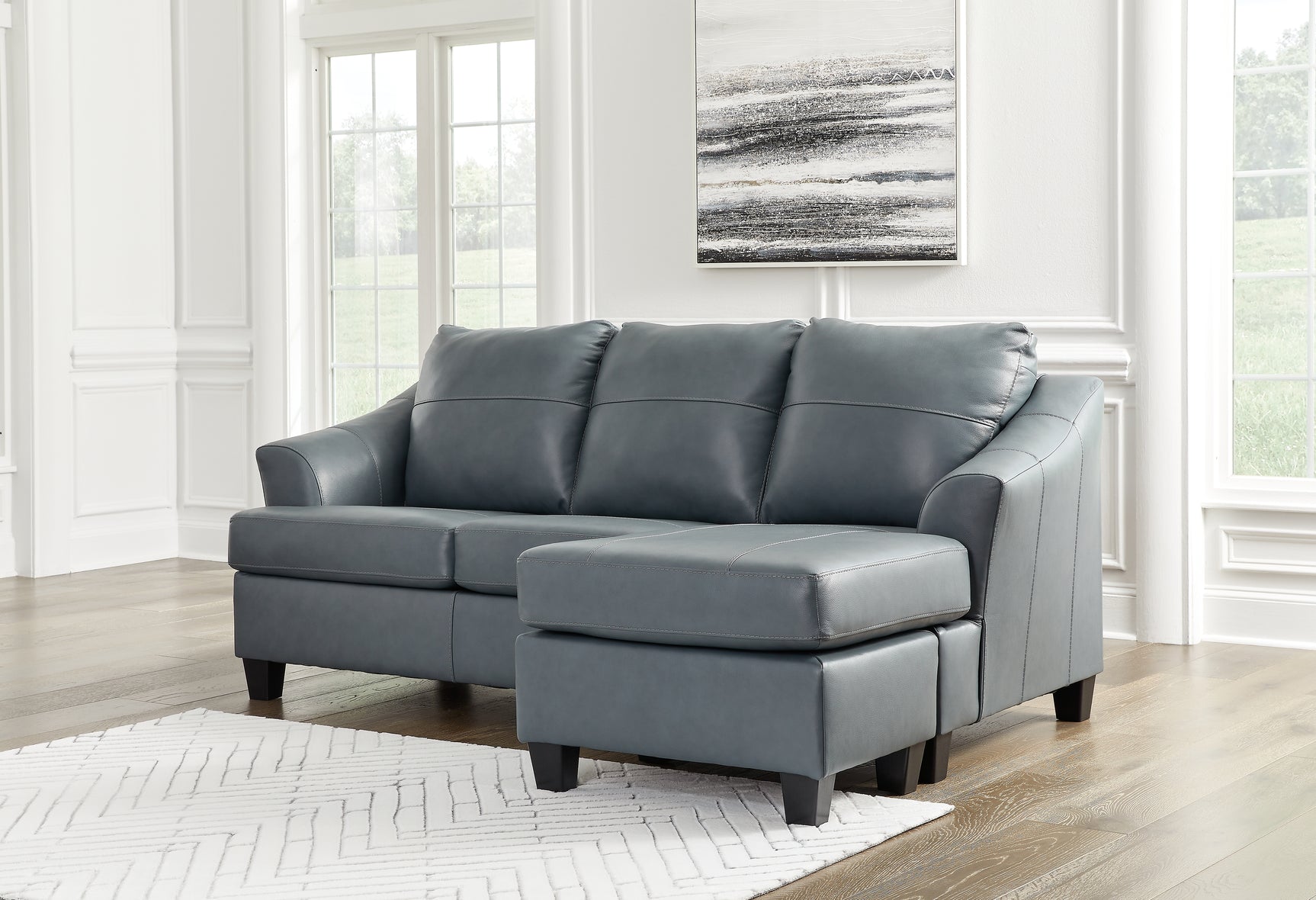 Sam's Furniture - Ashley Furniture - Genoa Living Room - Sofa Chaise / Steel - 4770518