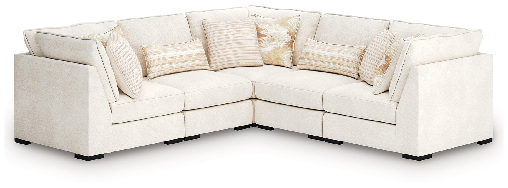 Sam's Furniture - Ashley Furniture - Donelson Creek Sectional - 5-Piece Sectional / Vanilla - 48002S1