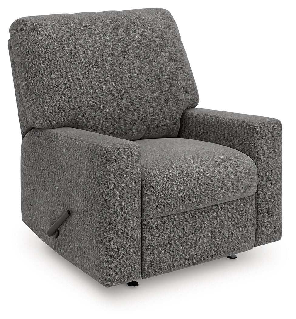 Sam's Furniture - Ashley Furniture - Newellen Living Room - Rocker Recliner / Greystone - 4840525