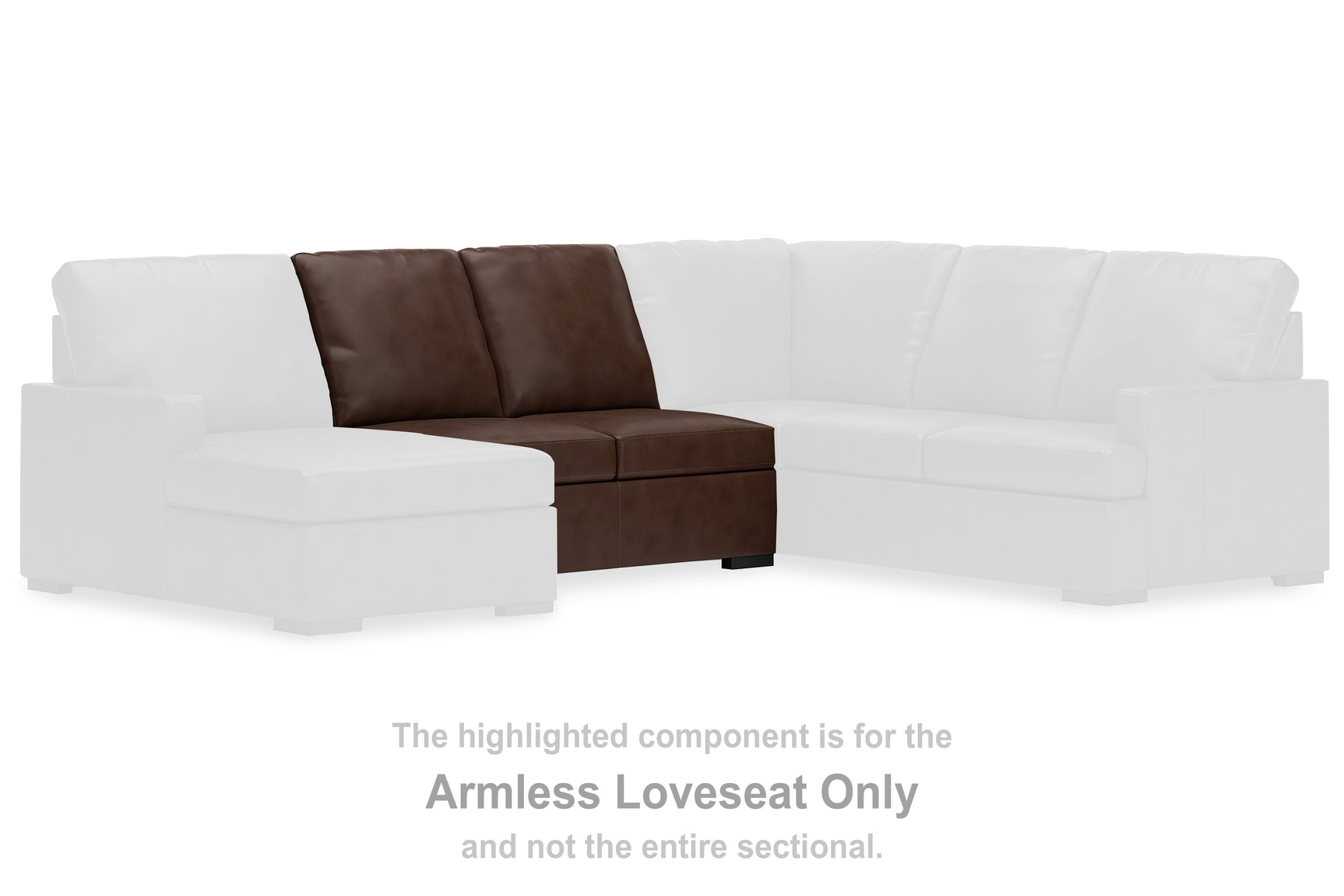 Sam's Furniture - Ashley Furniture - McDowlan Sectional - Armless Loveseat / Coffee - PC4850434