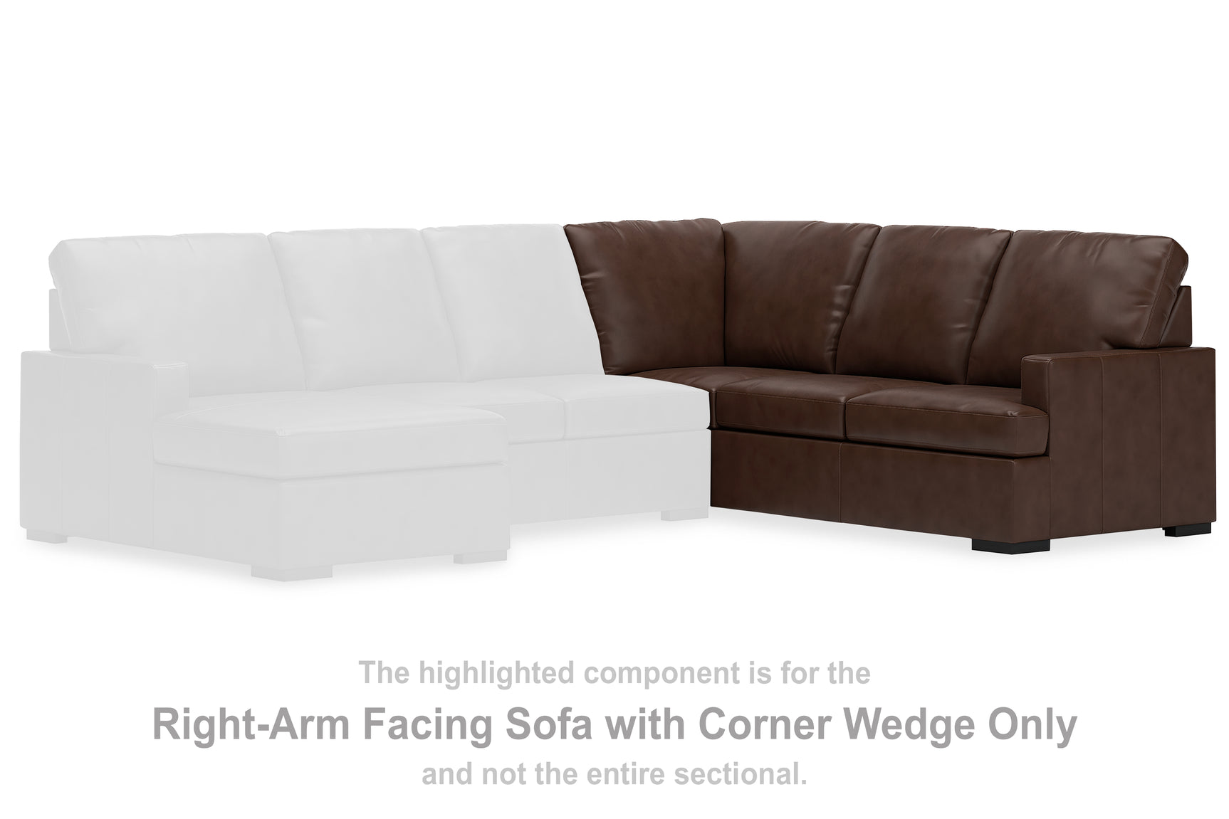 Sam's Furniture - Ashley Furniture - McDowlan Sectional - RAF Sofa w/Corner Wedge / Coffee - PC4850449