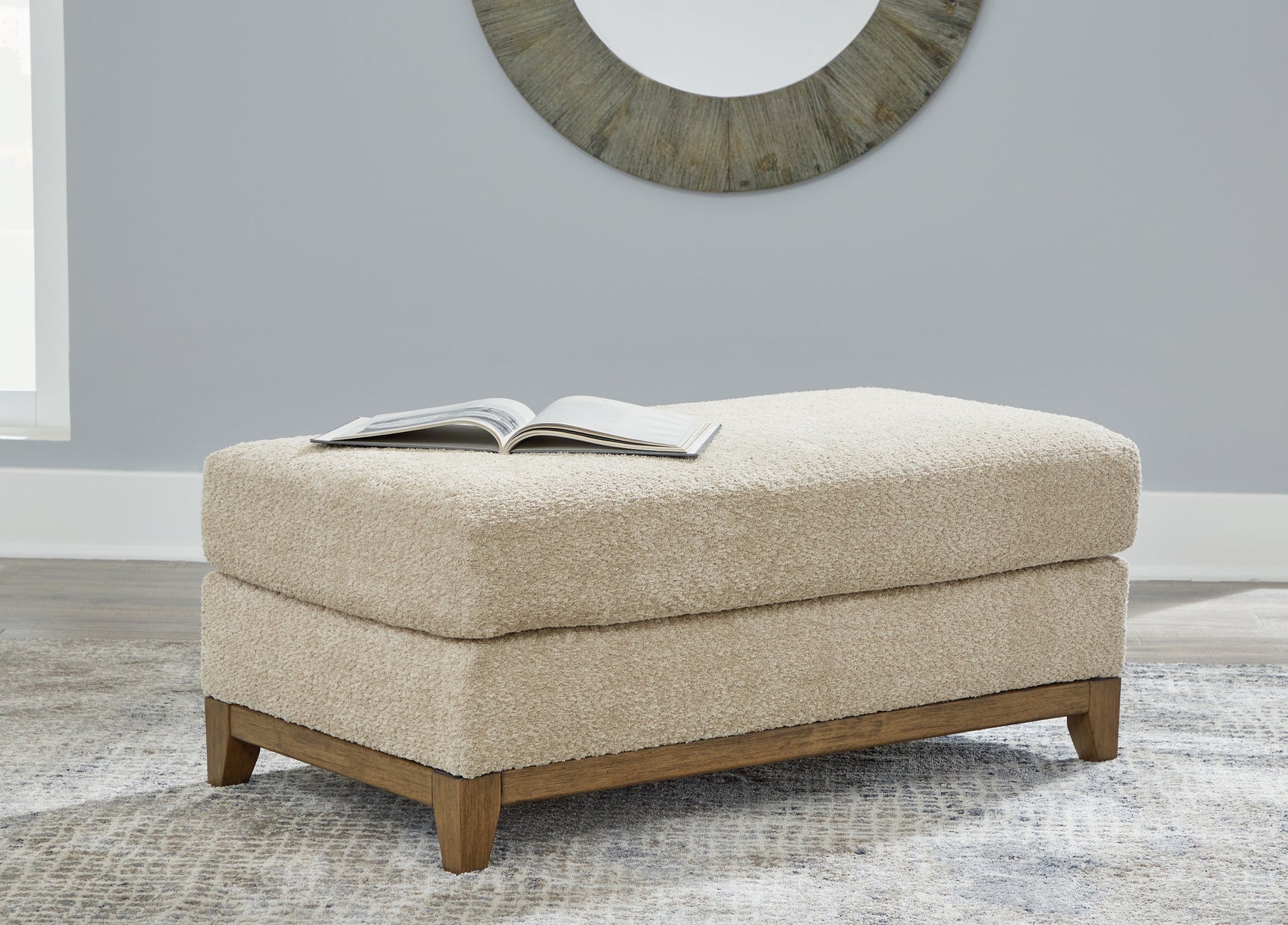 Sam's Furniture - Ashley Furniture - Parklynn Living Room - Ottoman / Desert - 4890214