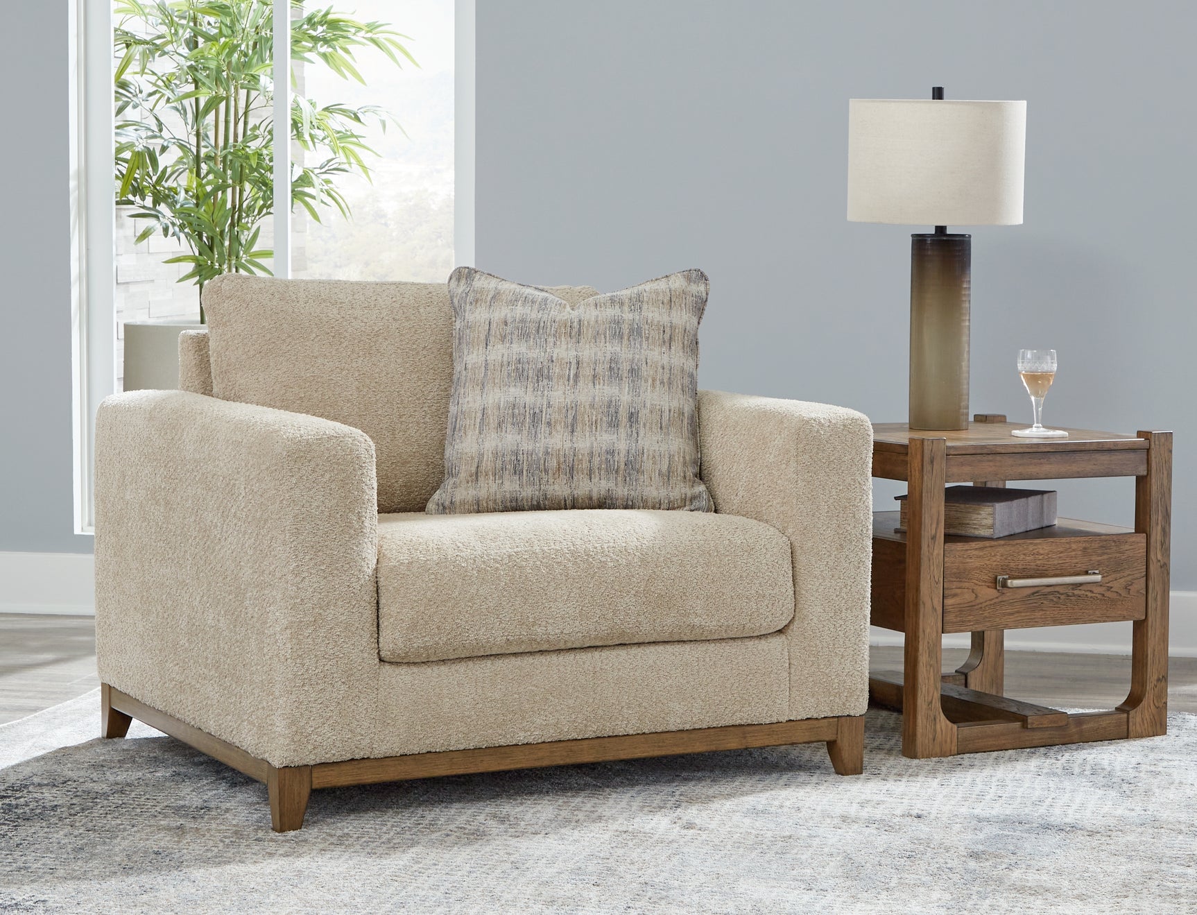 Sam's Furniture - Ashley Furniture - Parklynn Living Room - Chair and a Half / Desert - 4890223