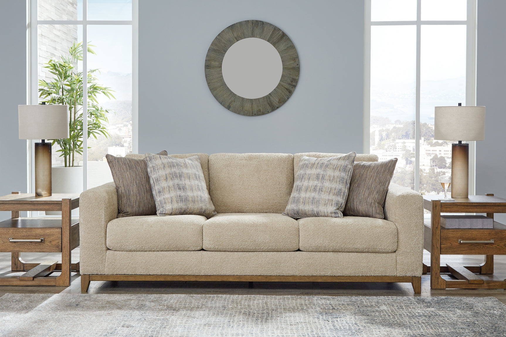 Sam's Furniture - Ashley Furniture - Parklynn Living Room - Sofa / Desert - 4890238