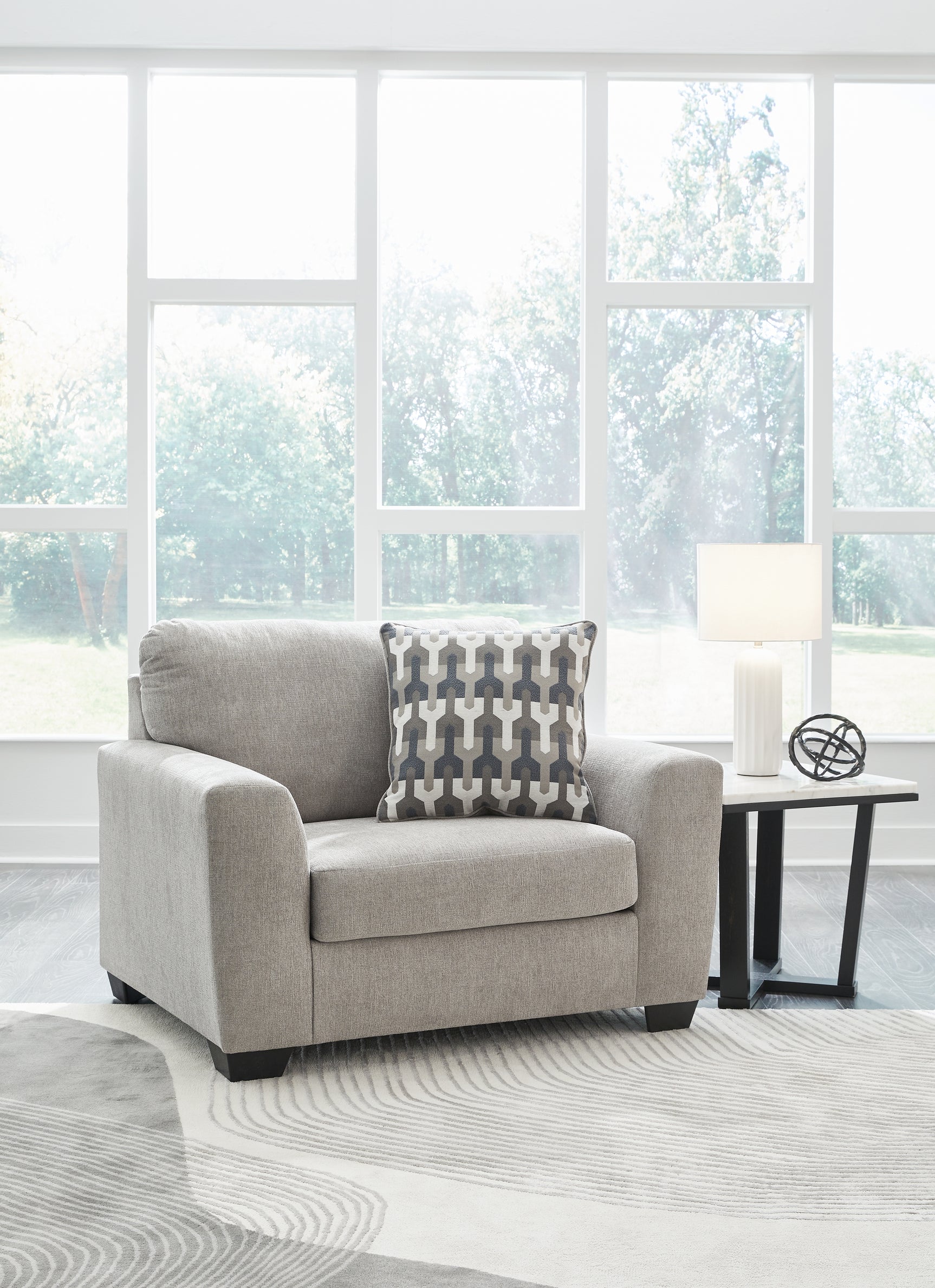 Sam's Furniture - Ashley Furniture - Avenal Park Living Room - Chair and a Half / Flannel - 5080523