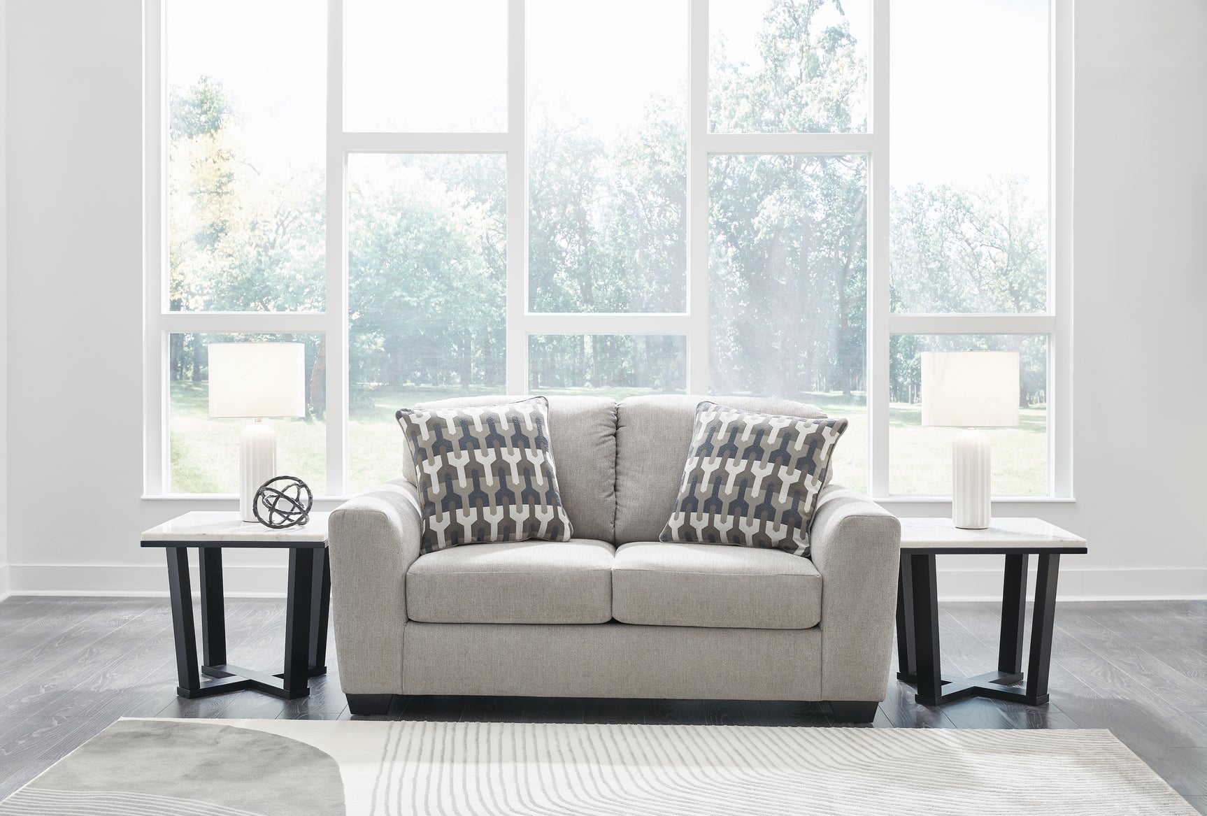 Sam's Furniture - Ashley Furniture - Avenal Park Living Room - Loveseat / Flannel - 5080535