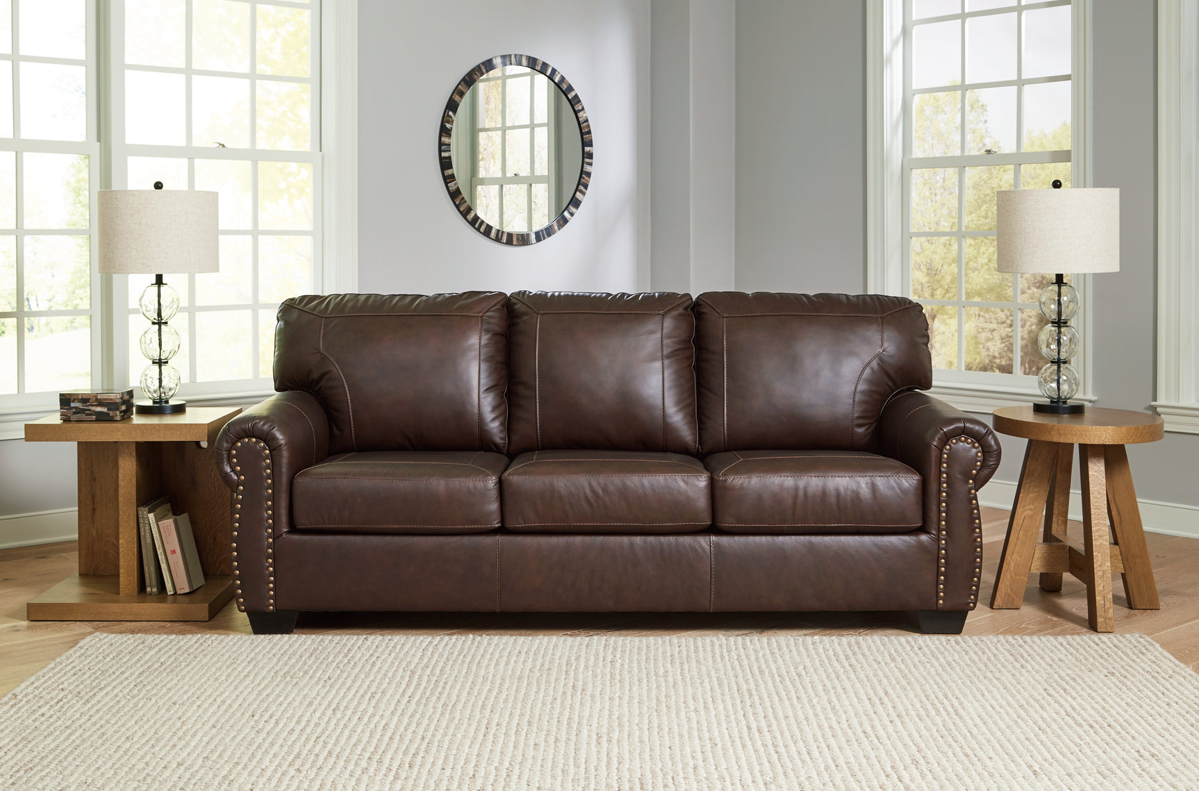 Sam's Furniture - Ashley Furniture - Colleton Living Room - Sofa / Dark Brown - 5210738