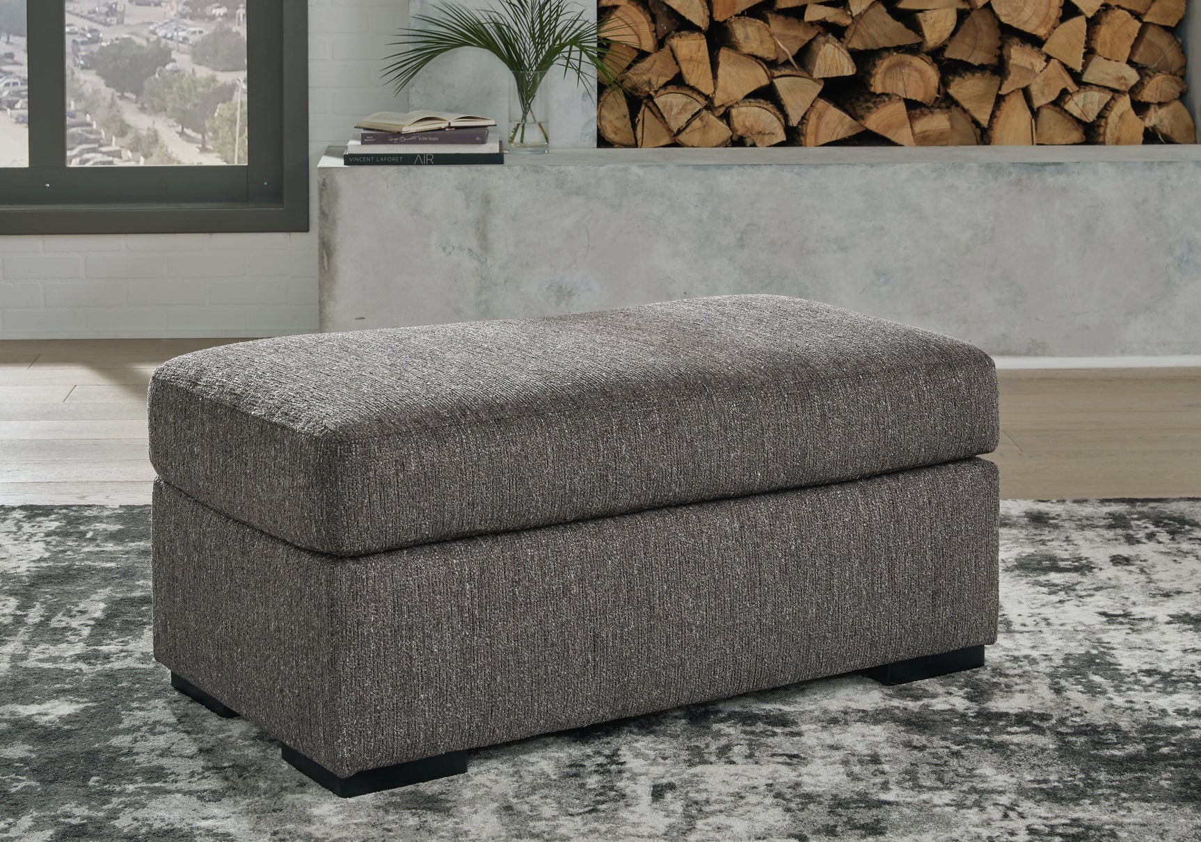 Sam's Furniture - Ashley Furniture - Gardiner Living Room - Ottoman / Pewter - 5240414