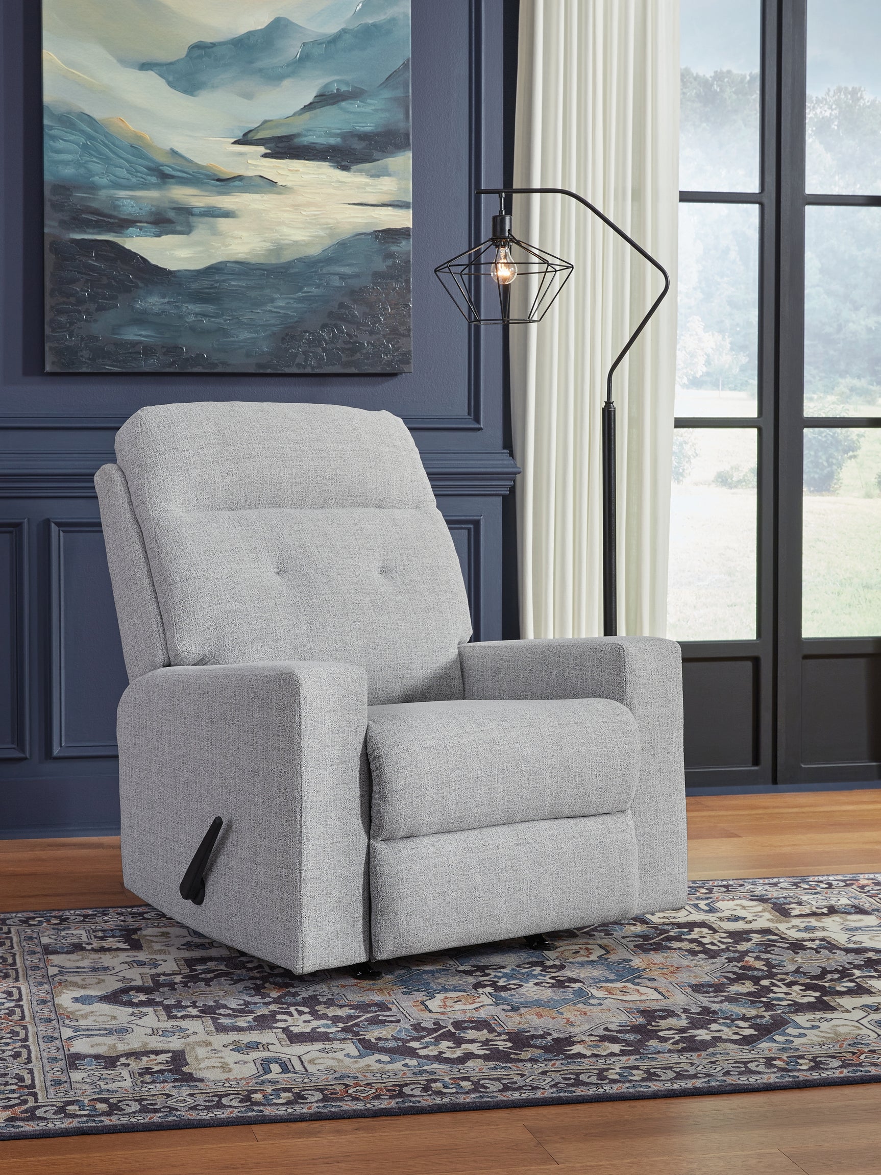 Sam's Furniture - Ashley Furniture - Skillins Living Room - Rocker Recliner / Stone - PC5320425