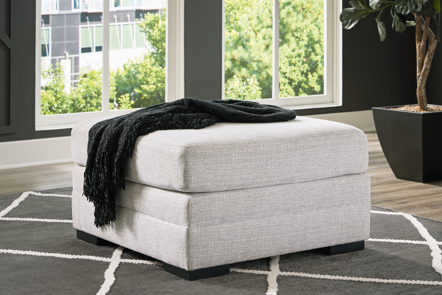 Sam's Furniture - Ashley Furniture - Koralynn Living Room - Oversized Accent Ottoman / Stone - 5410208