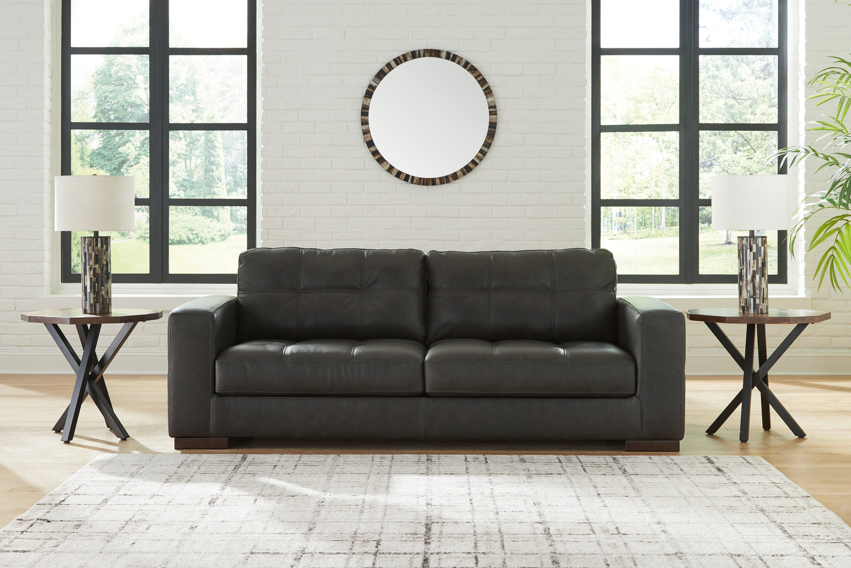Sam's Furniture - Ashley Furniture - Luigi Living Room - Sofa / Thunder - 5650638