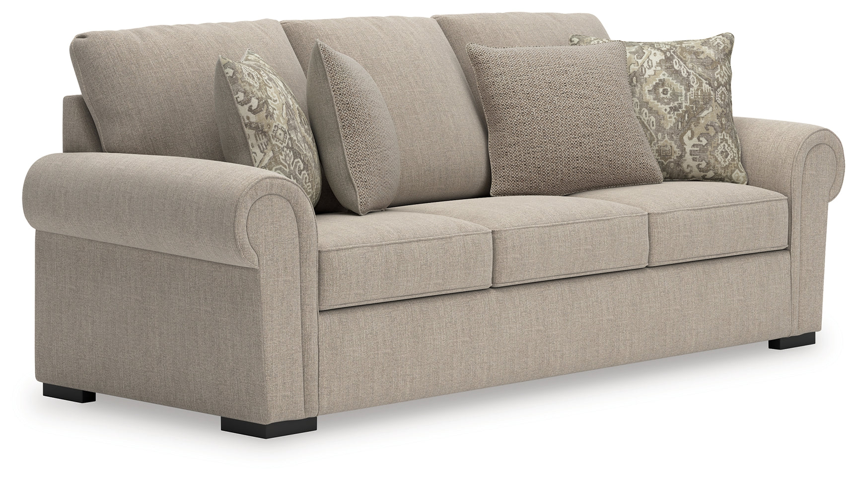 Sam's Furniture - Ashley Furniture - Sararose Living Room - Ottoman / Heather - 5710214
