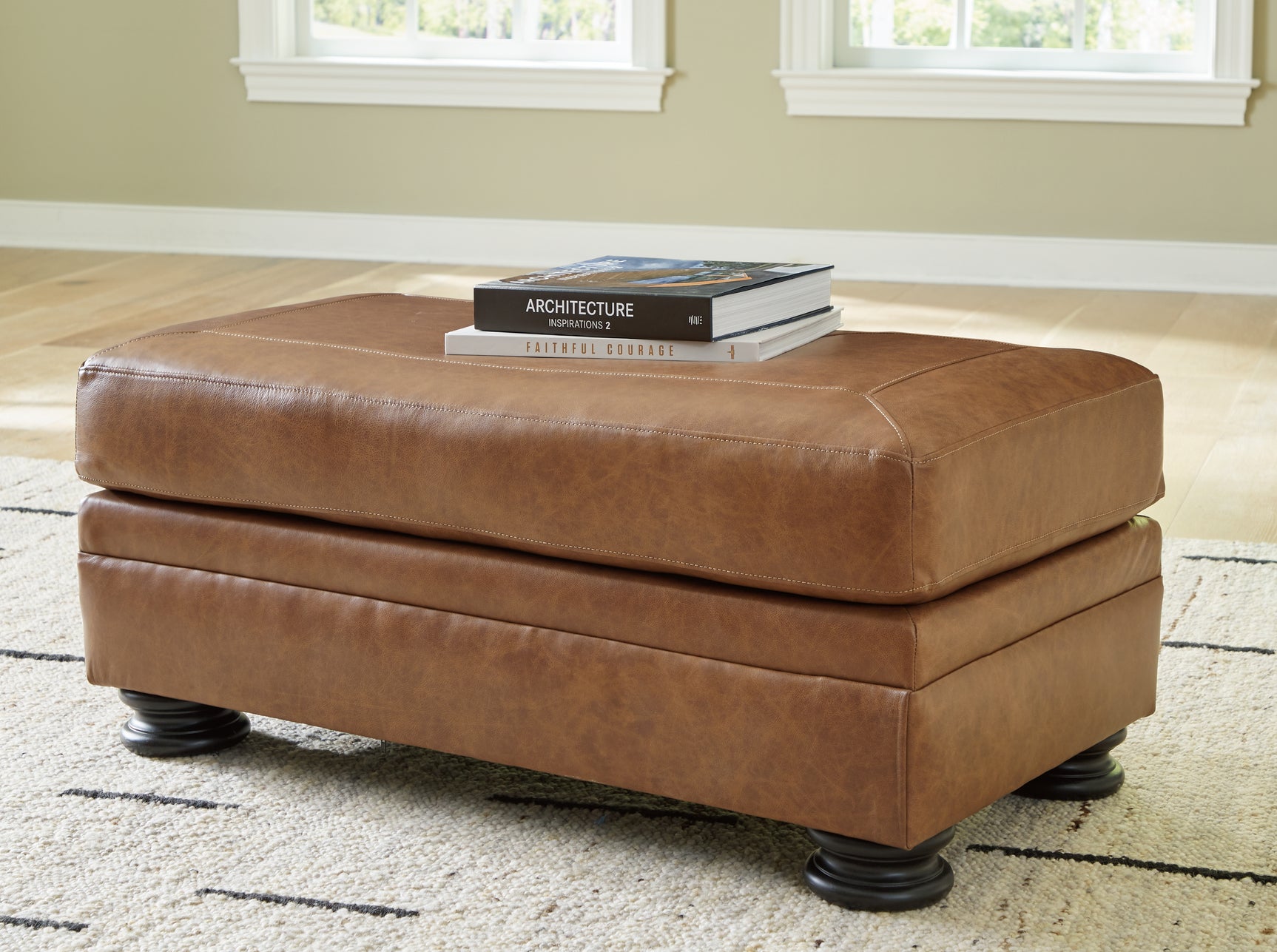 Sam's Furniture - Ashley Furniture - Carianna Living Room - Ottoman / Caramel - 5760414