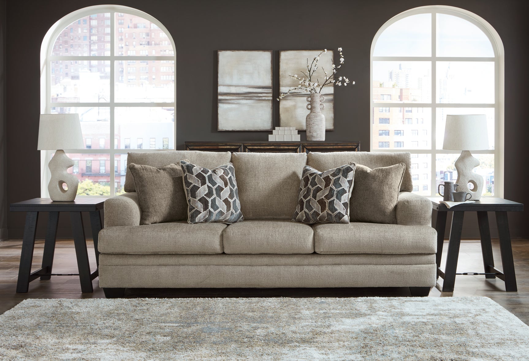 Sam's Furniture - Ashley Furniture - Stonemeade Living Room - Sofa / Taupe - 5950438