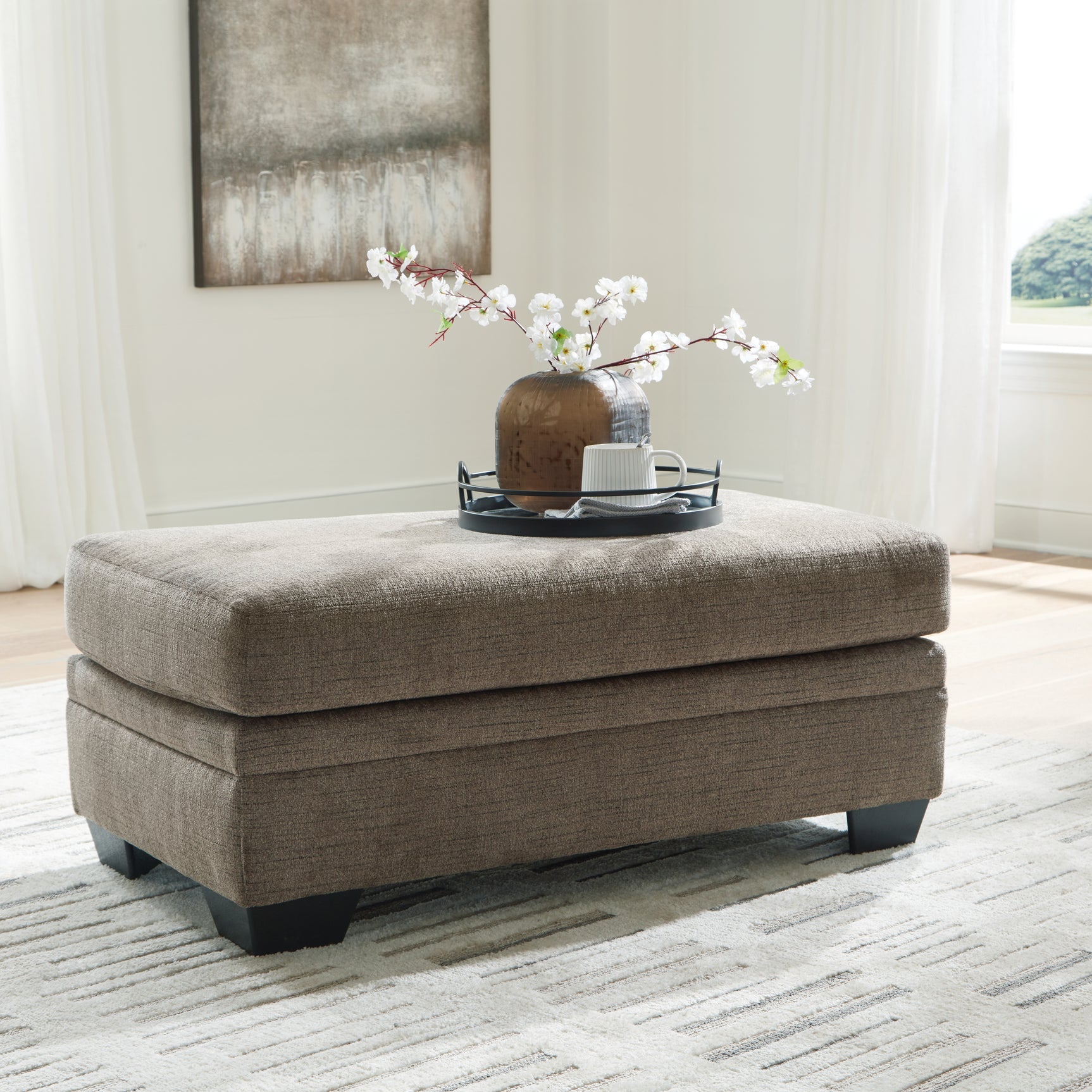 Sam's Furniture - Ashley Furniture - Stonemeade Living Room - Ottoman / Nutmeg - 5950514