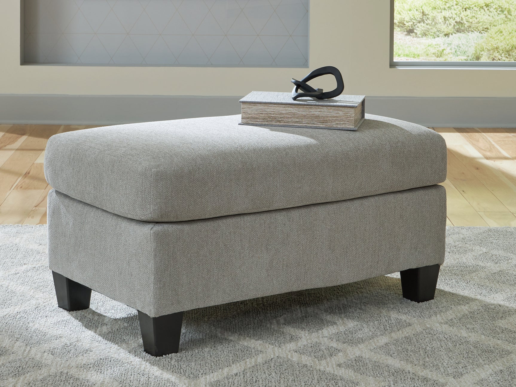 Sam's Furniture - Ashley Furniture - Willarae Living Room - Ottoman / Taupe - 5980314