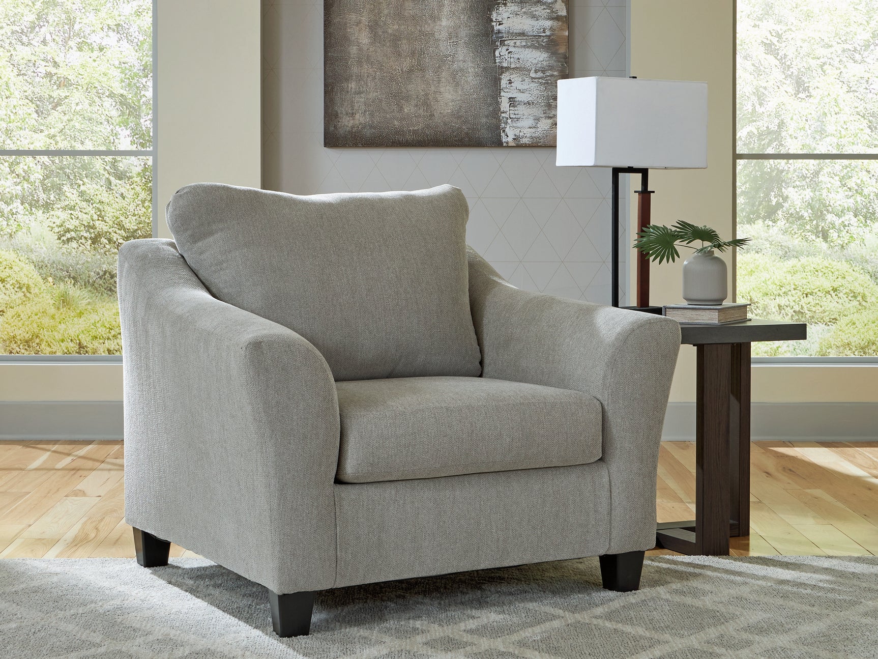 Sam's Furniture - Ashley Furniture - Willarae Living Room - Chair and a Half / Taupe - 5980323