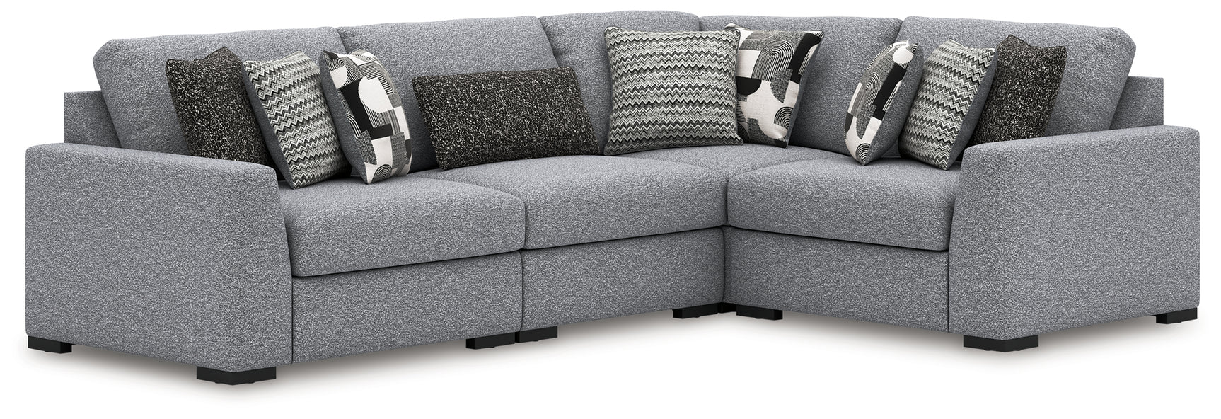 Sam's Furniture - Ashley Furniture - Bealton Sectional - RAF 4-Piece Sectional / Salt and Pepper - 61305S5