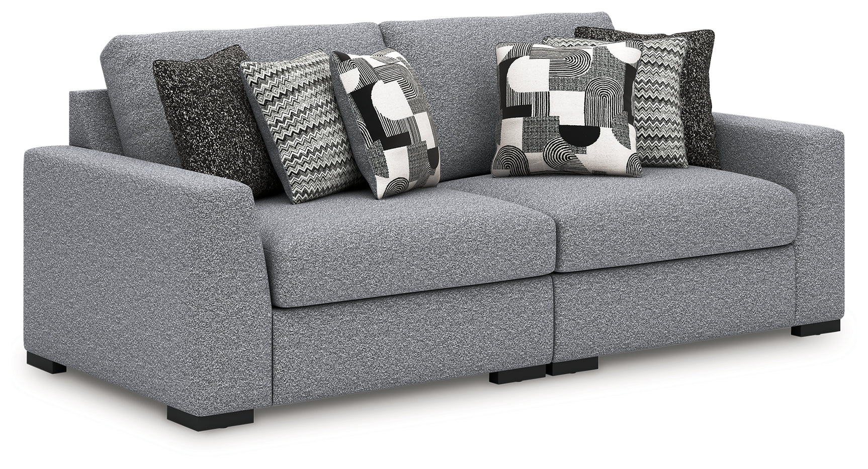 Sam's Furniture - Ashley Furniture - Bealton Sectional - RAF 2-Piece Sectional / Salt and Pepper - 61305S1