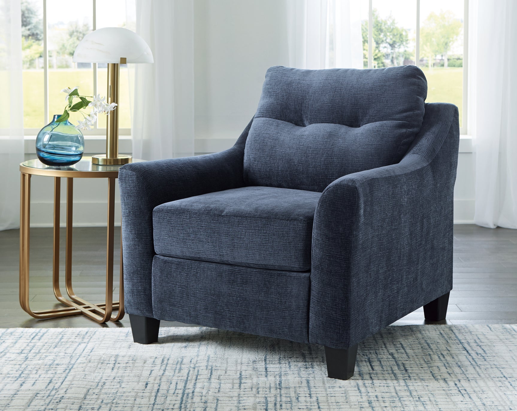Sam's Furniture - Ashley Furniture - Amity Bay Living Room - Chair / Ink - 6720620