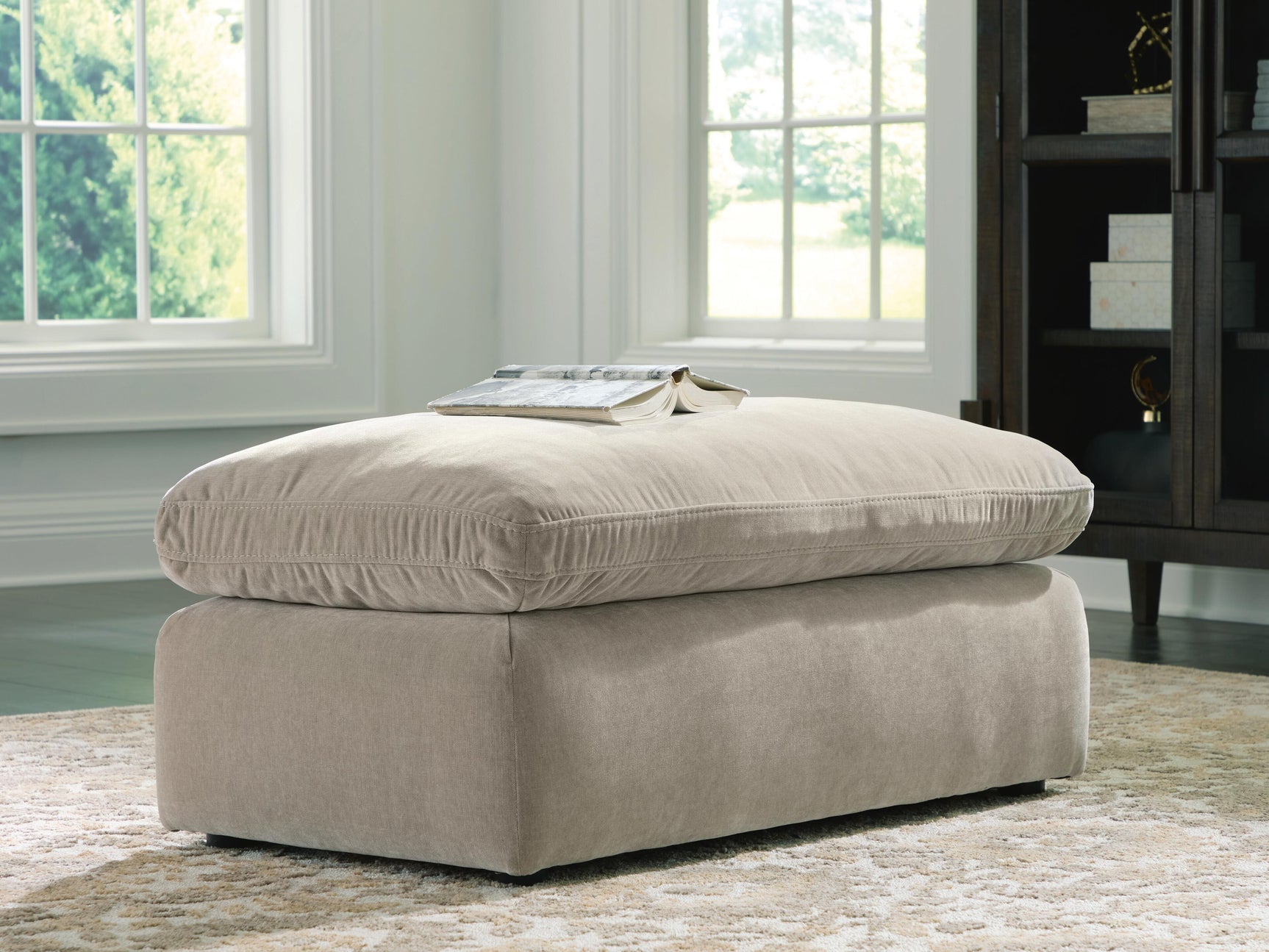 Sam's Furniture - Ashley Furniture - Maxton Heights Living Room - Ottoman / Pebble - 6780814