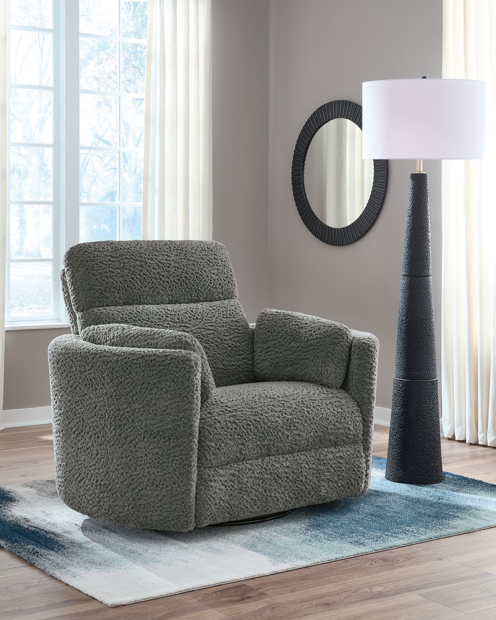 Sam's Furniture - Ashley Furniture - Gosaldo Living Room - Swivel Glider Power Recliner - PC8630495