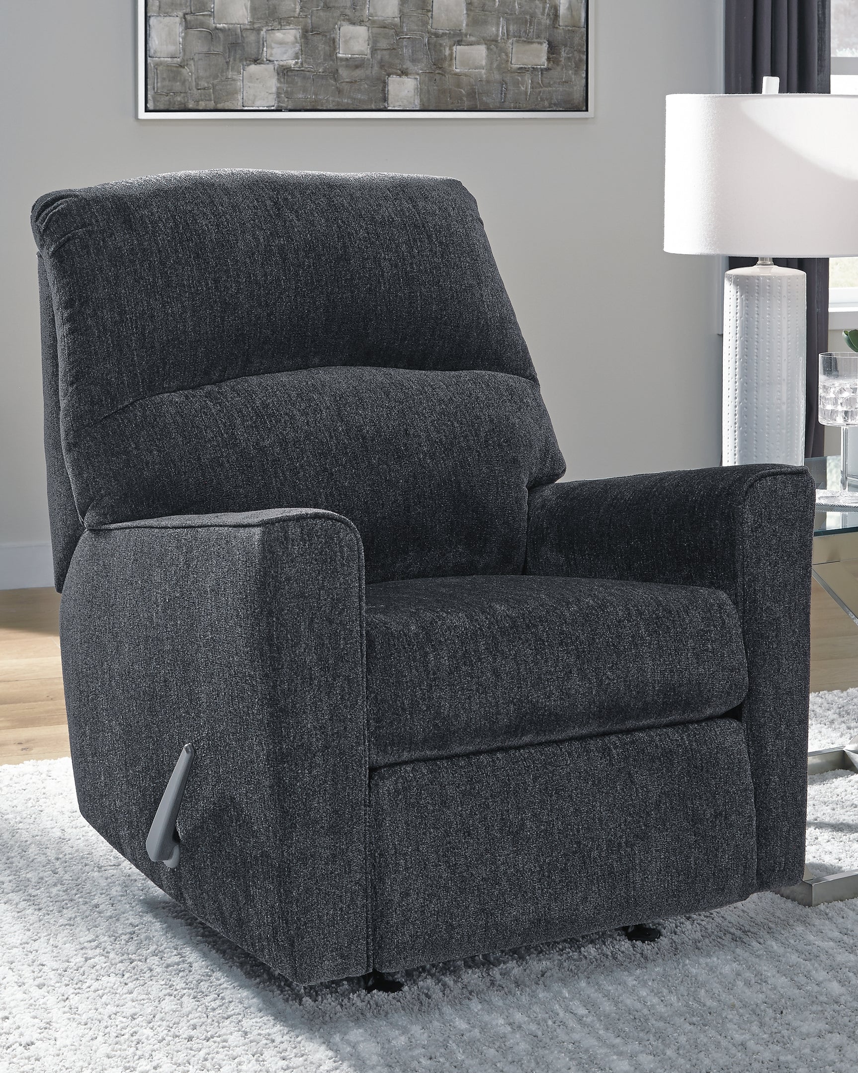 Sam's Furniture - Ashley Furniture - Altari Living Room - Rocker Recliner / Slate - 8721325