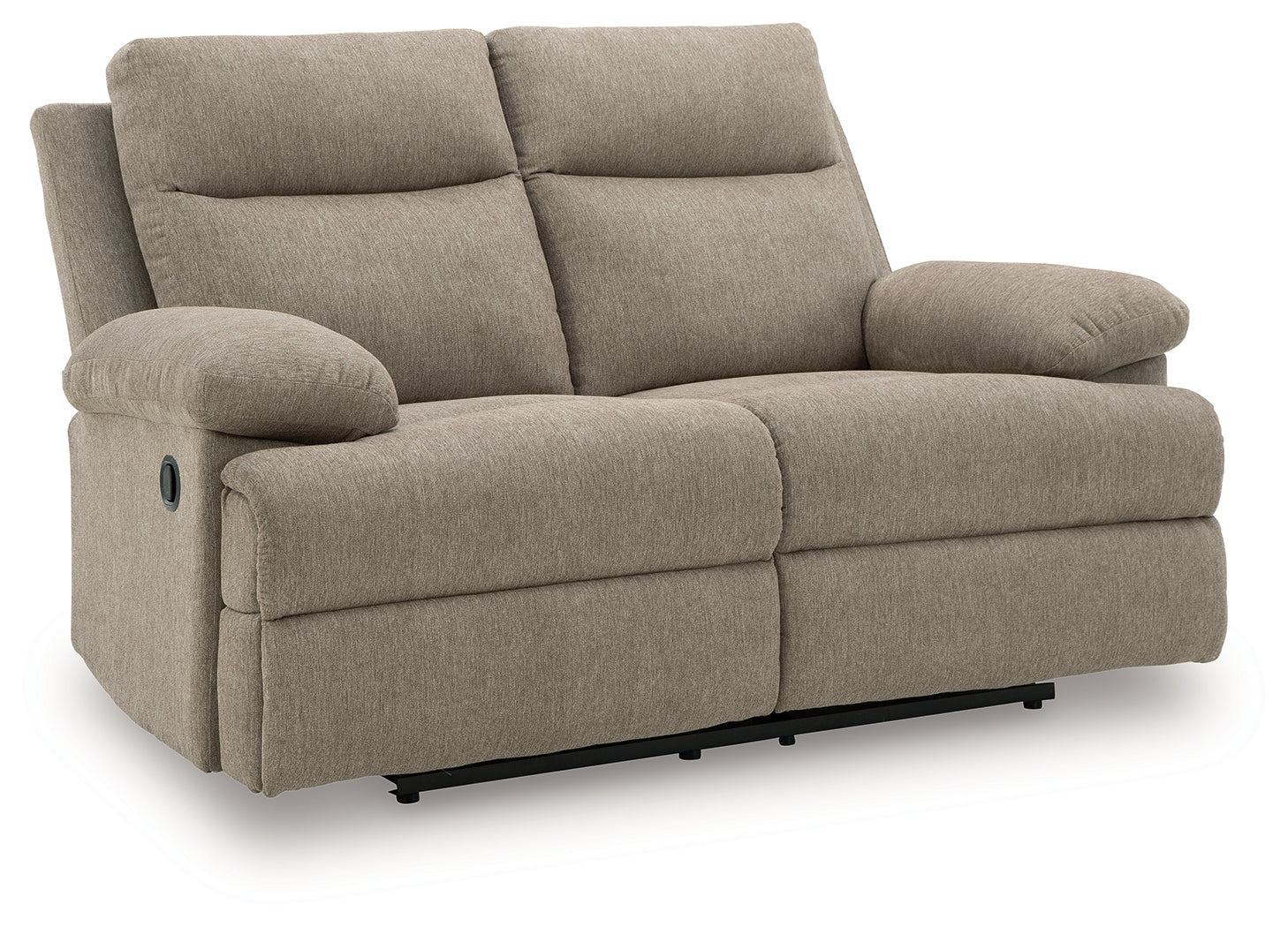 Sam's Furniture - Ashley Furniture - Side-Swipe Living Room - Reclining Loveseat / Mocha - PC9140586