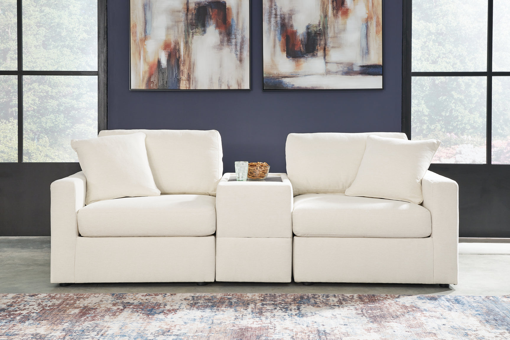 Sam's Furniture - Ashley Furniture - Modmax Sectional - RAF 3-Piece Sectional / Oyster - 92103S3