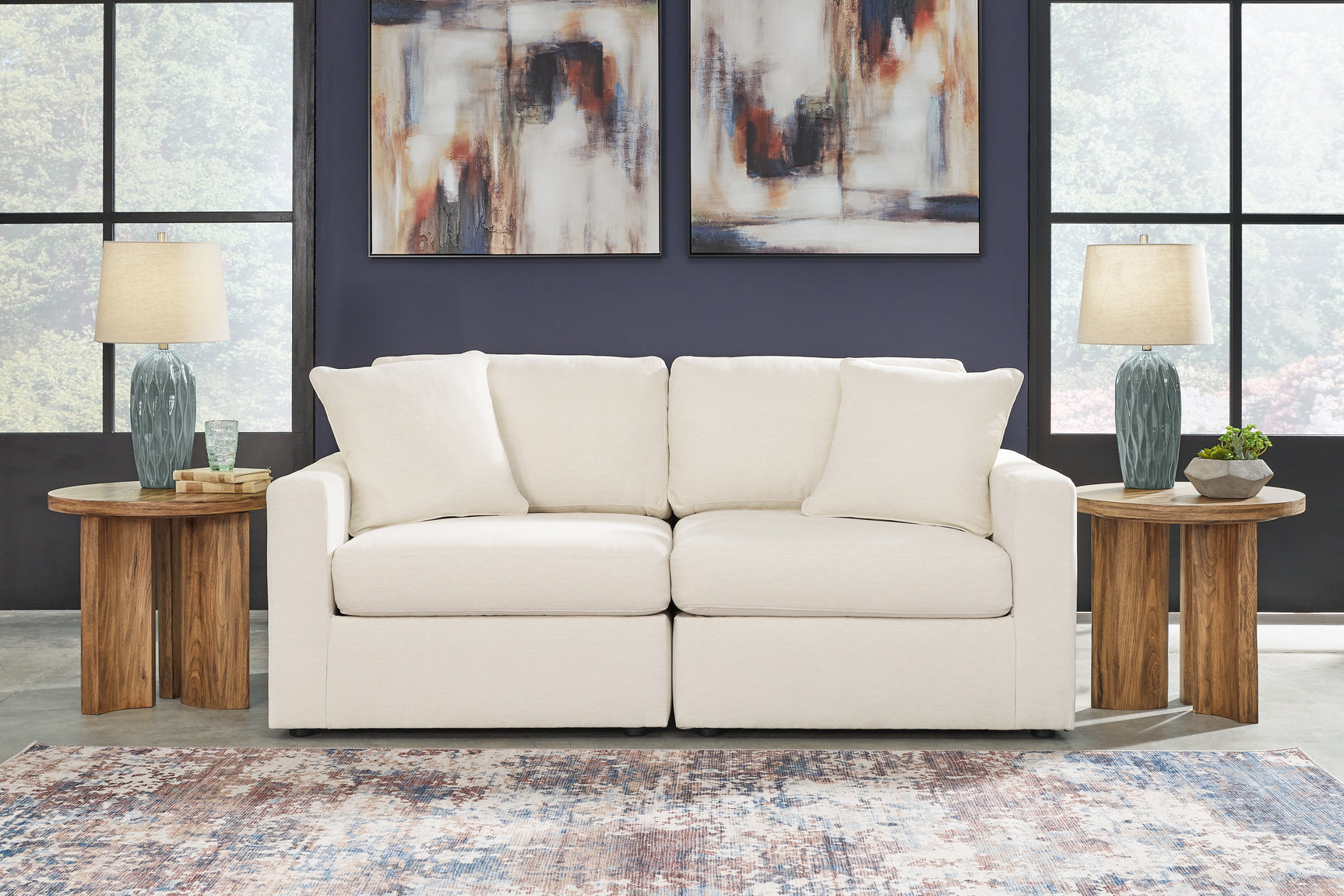 Sam's Furniture - Ashley Furniture - Modmax Sectional - RAF 2-Piece Sectional / Oyster - 92103S1