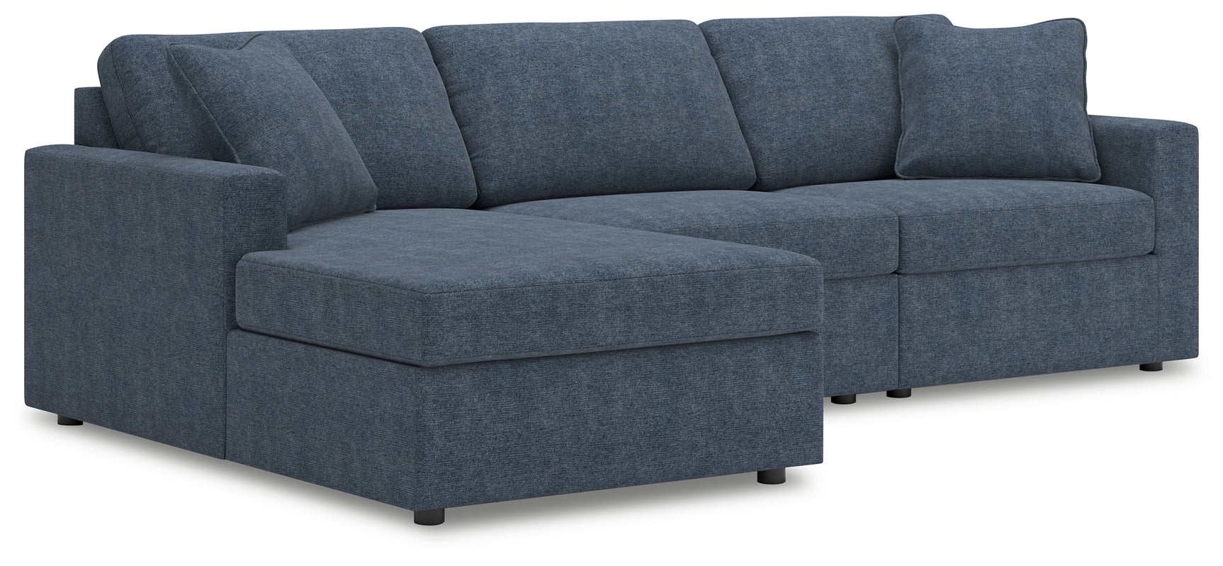 Sam's Furniture - Ashley Furniture - Modmax Sectional - RAF 3-Piece Sectional with Chaise / Ink - 92121S17