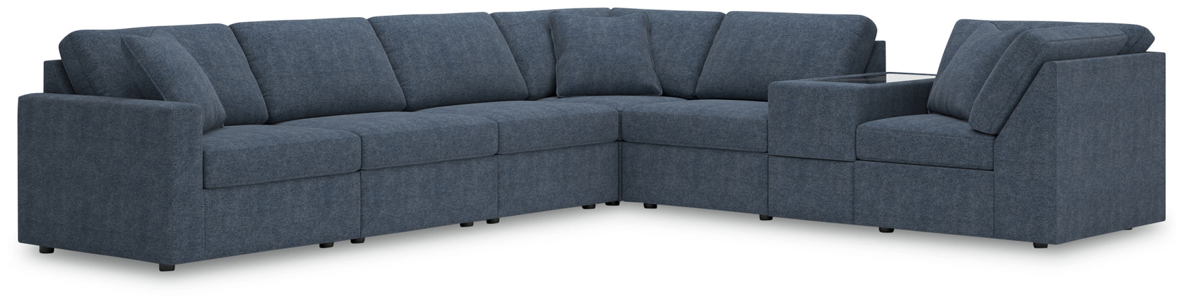Sam's Furniture - Ashley Furniture - Modmax Sectional - RAF 7-Piece Sectional / Ink - 92121S33