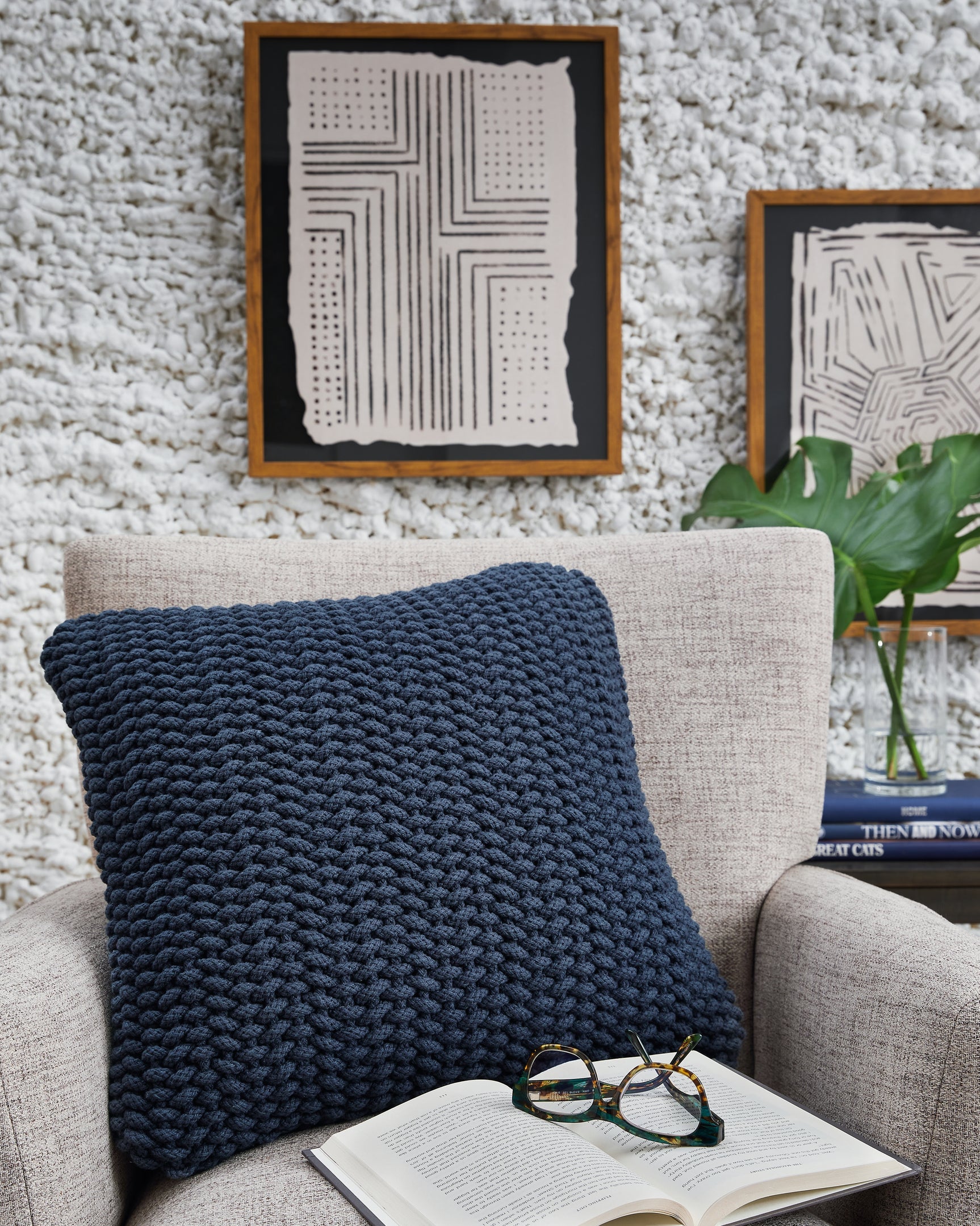Sam's Furniture - Ashley Furniture - Renemore Pillows - Pillow (4/CS) / Blue - A1000473