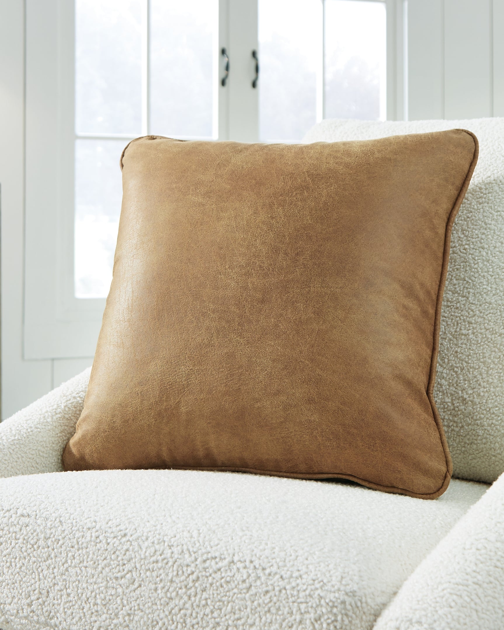 Sam's Furniture - Ashley Furniture - Cortnie Pillows - Pillow (4/CS) / Caramel - A1000953
