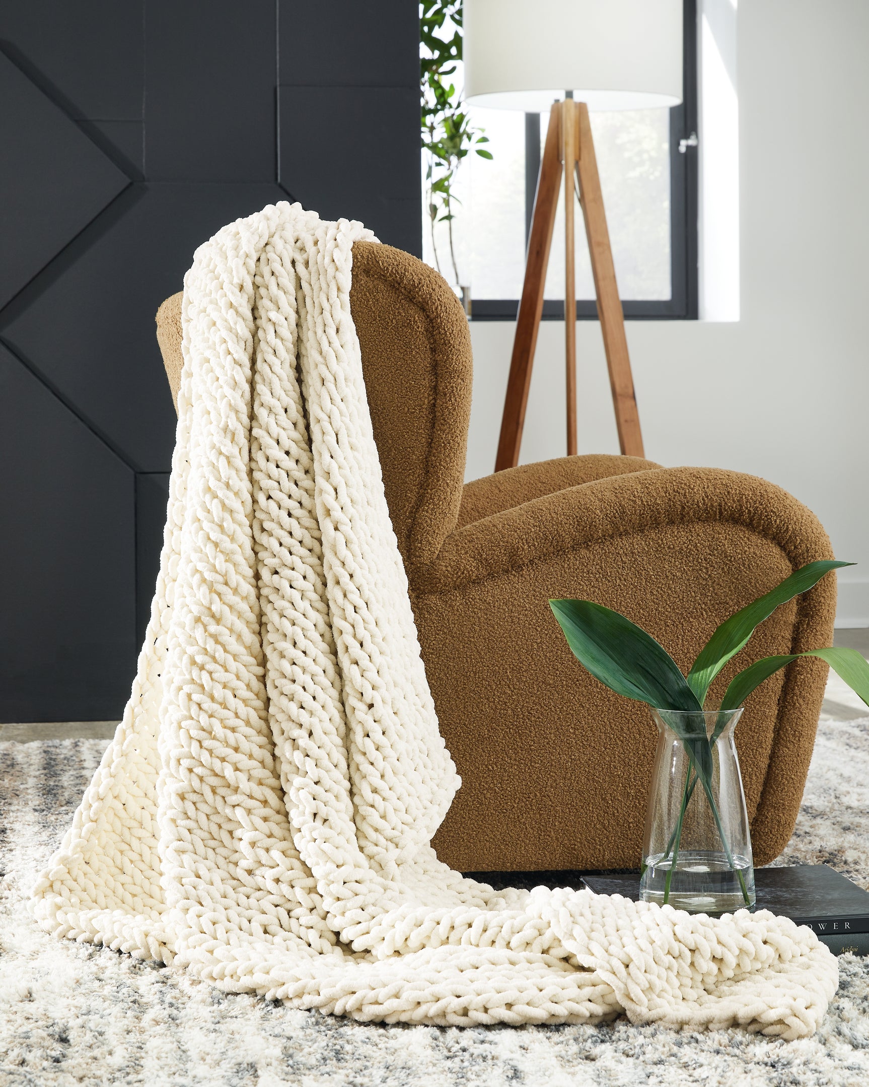 Sam's Furniture - Ashley Furniture - Chaddon Throw (Set of 3) - Throw (3/CS) / Ivory - A1001060