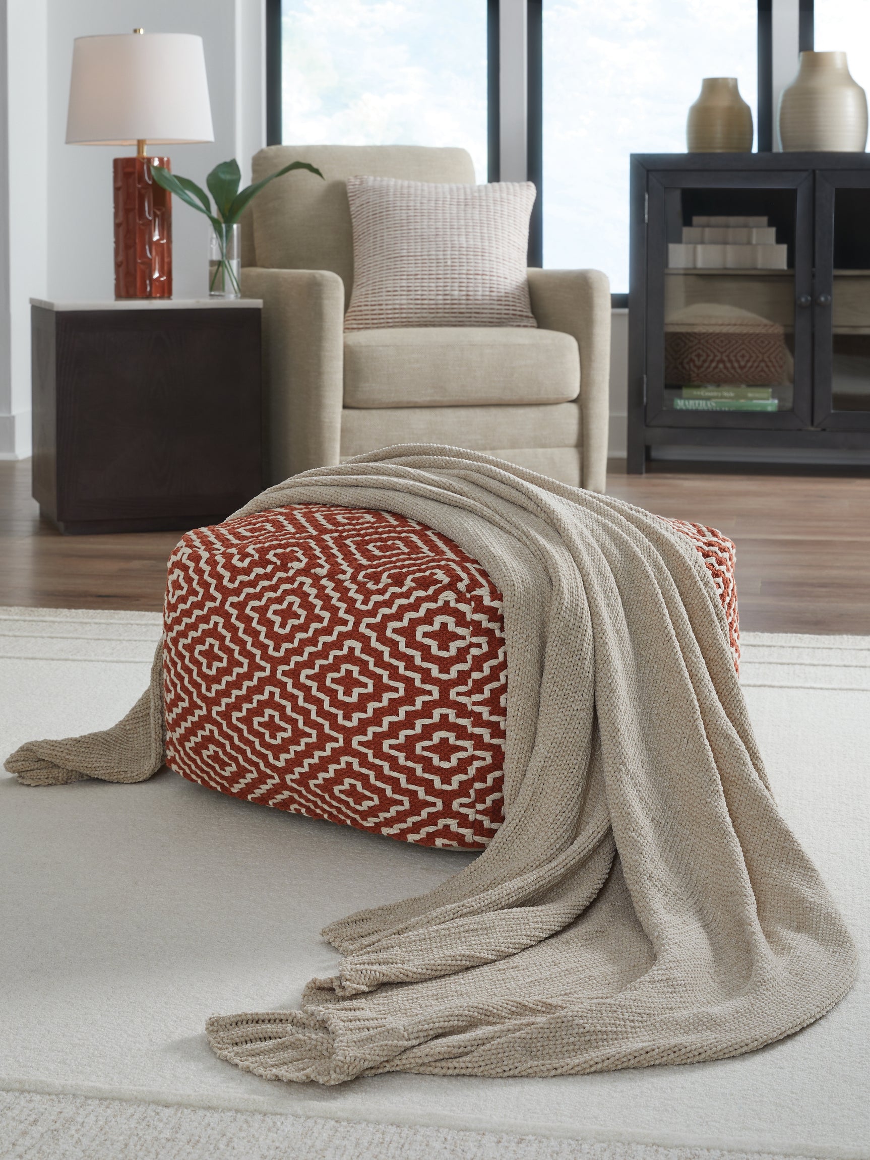 Sam's Furniture - Ashley Furniture - Anawood Throw (Set of 3) - Throw (3/CS) / Oatmeal - A1001096