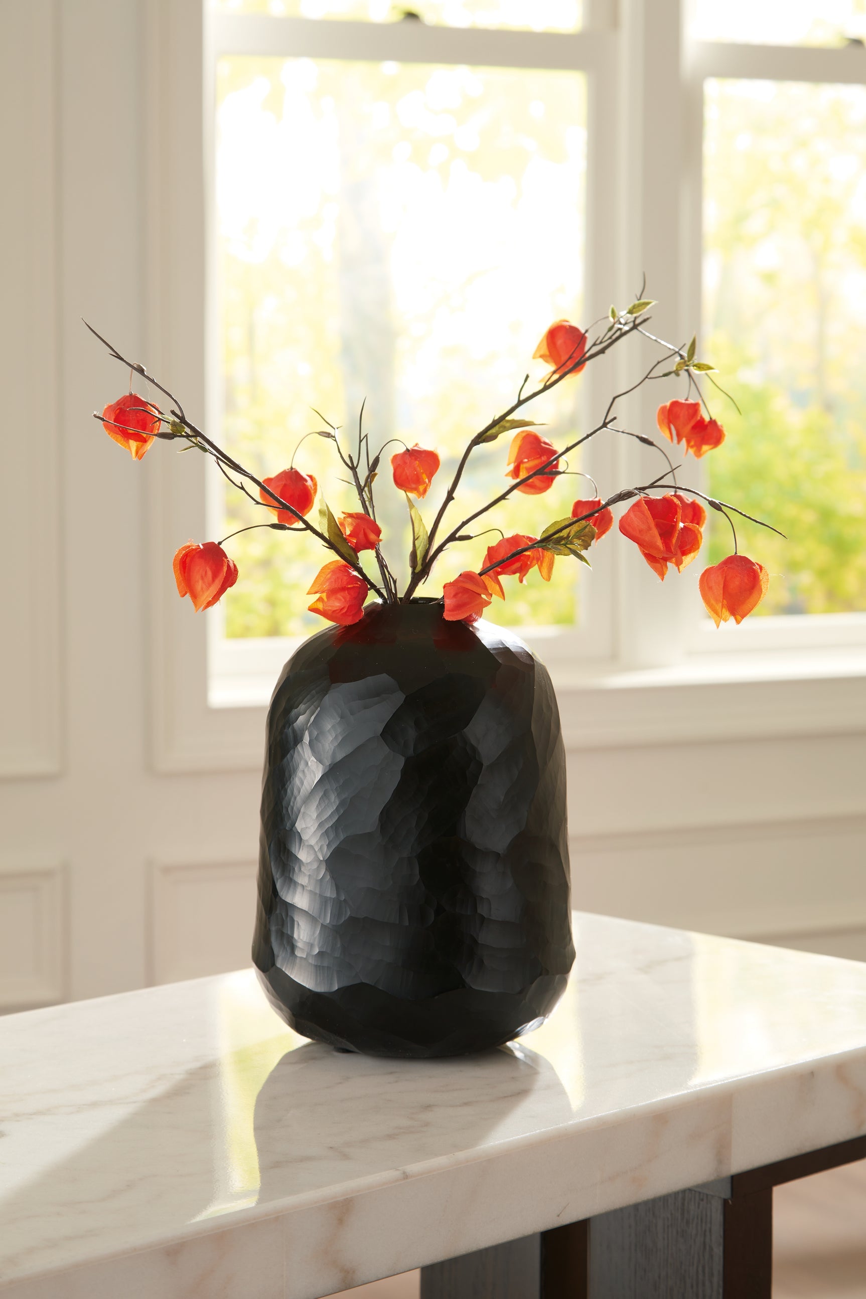 Sam's Furniture - Ashley Furniture - Ryanford Vase - Vase / Black - A2000718