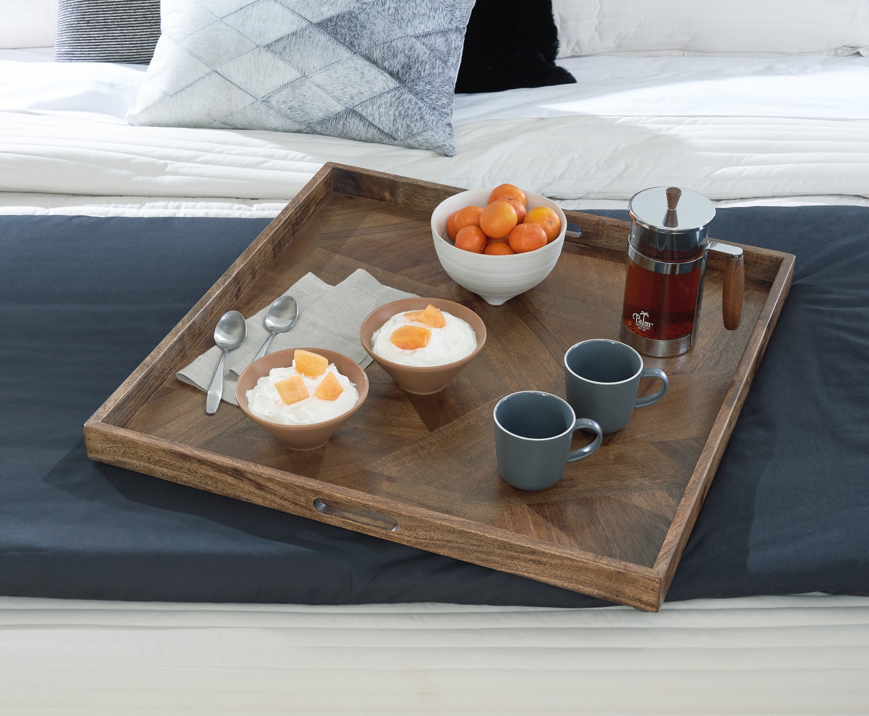 Sam's Furniture - Ashley Furniture - Heddford Tray - Tray / Brown - A2000722