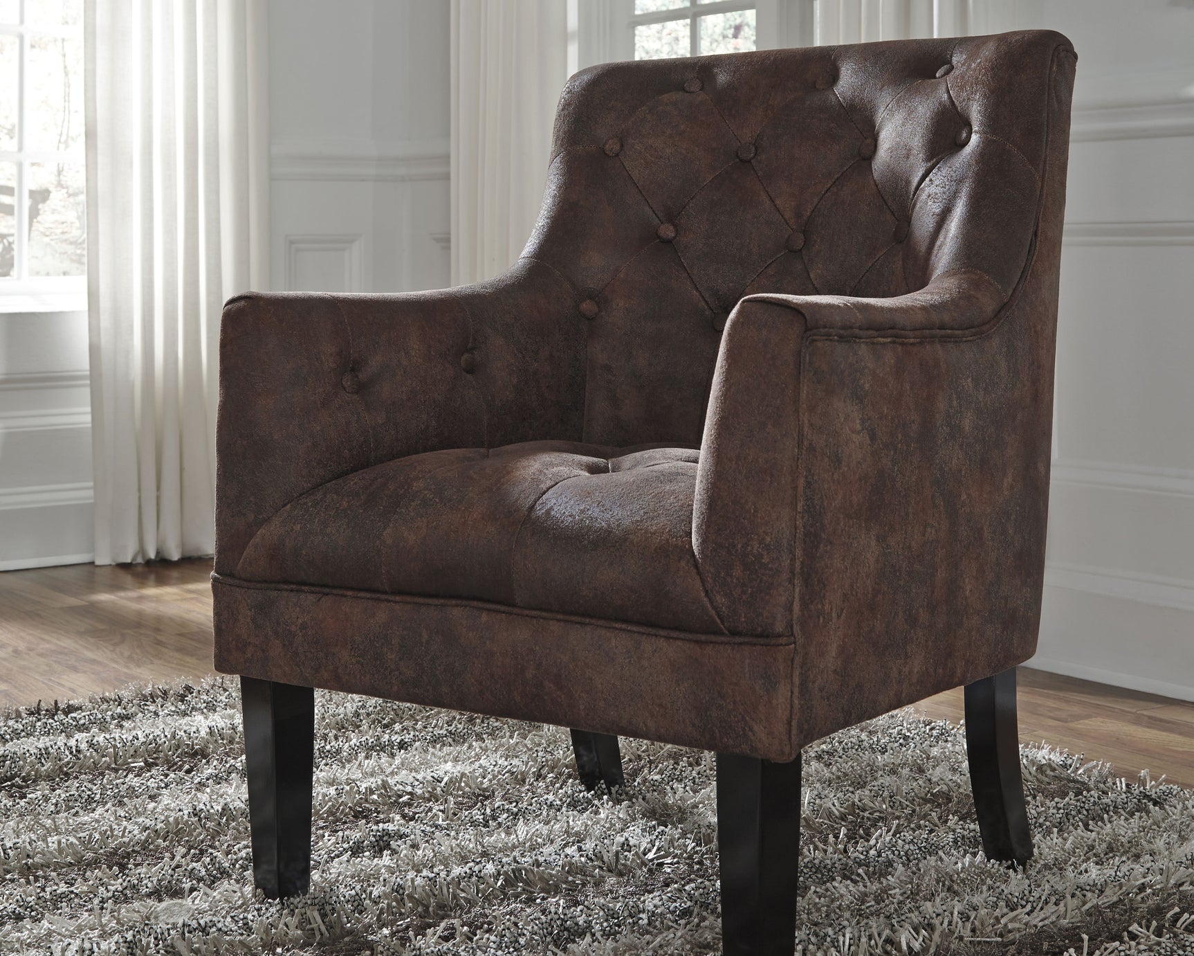 Sam's Furniture - Ashley Furniture - Drakelle Accent Chair - Accent Chair / Mahogany - A3000051